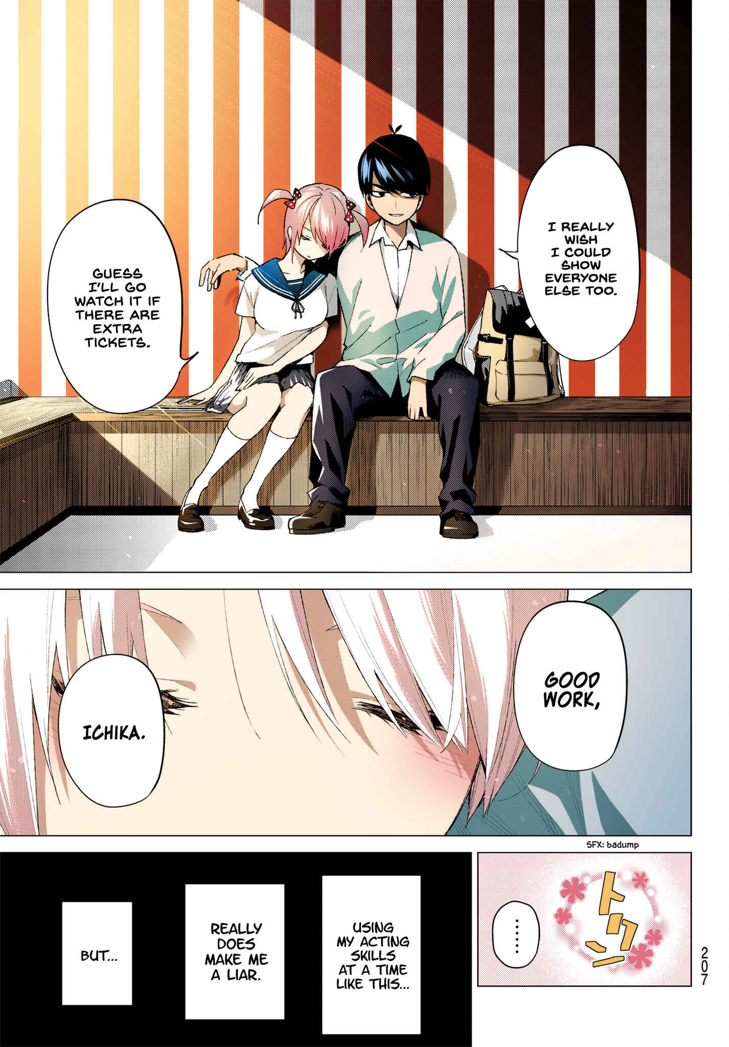 Page 17 Chapter 53 5Toubun no Hanayome (Fan Colored)