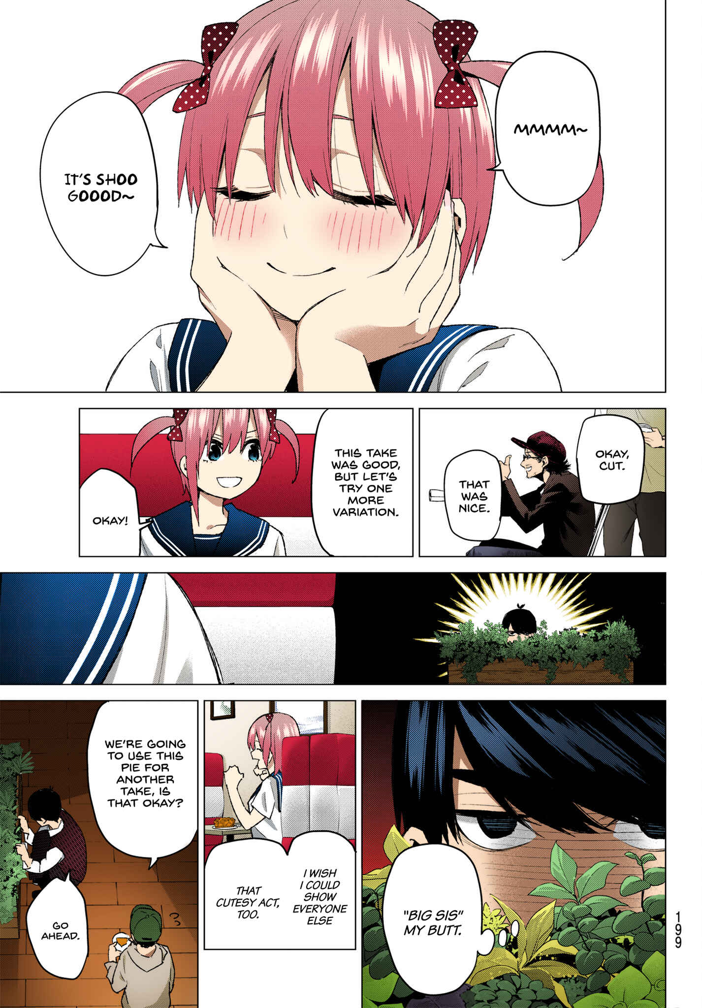 Page 9 Chapter 53 5Toubun no Hanayome (Fan Colored)
