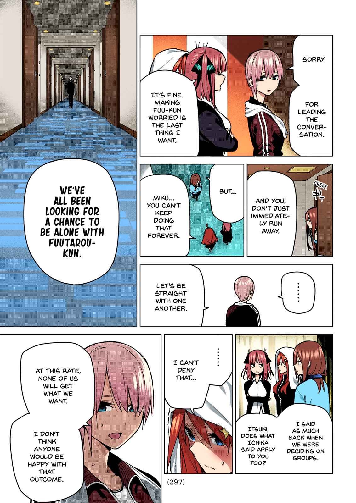 Page 13 Chapter 83 5Toubun no Hanayome (Fan Colored)