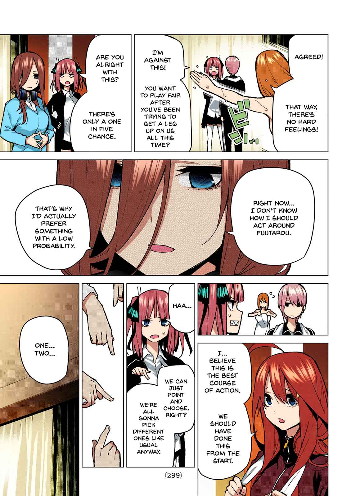 Page 15 Chapter 83 5Toubun no Hanayome (Fan Colored)