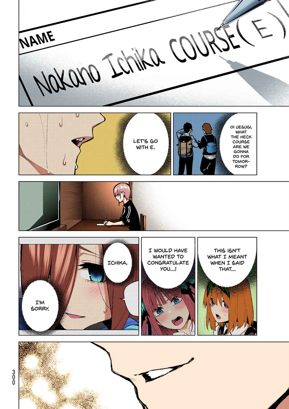 Page 16 Chapter 83 5Toubun no Hanayome (Fan Colored)