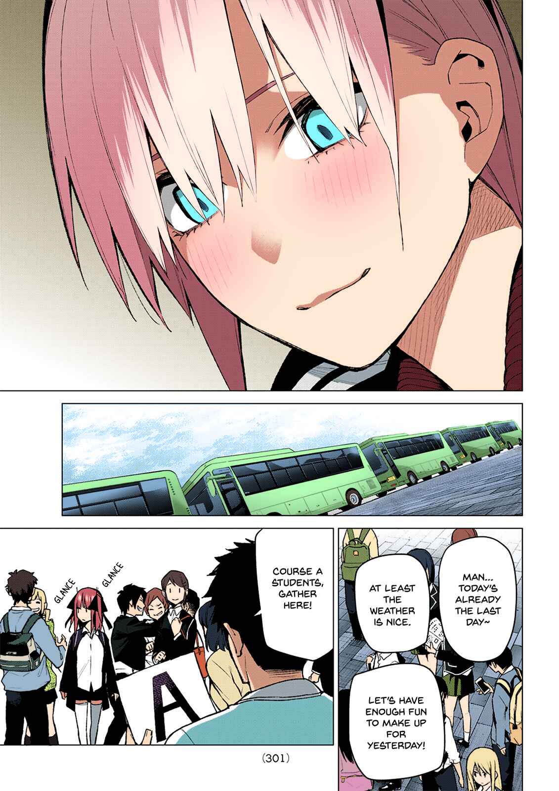 Page 17 Chapter 83 5Toubun no Hanayome (Fan Colored)
