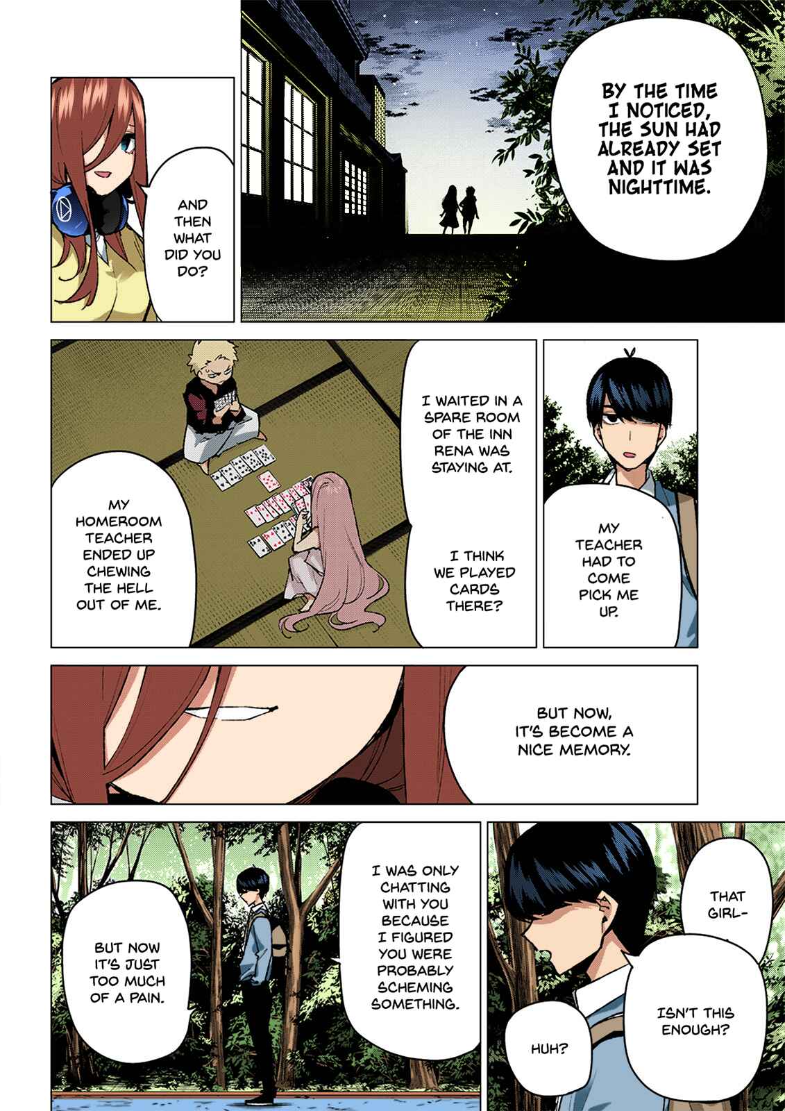Page 2 Chapter 83 5Toubun no Hanayome (Fan Colored)