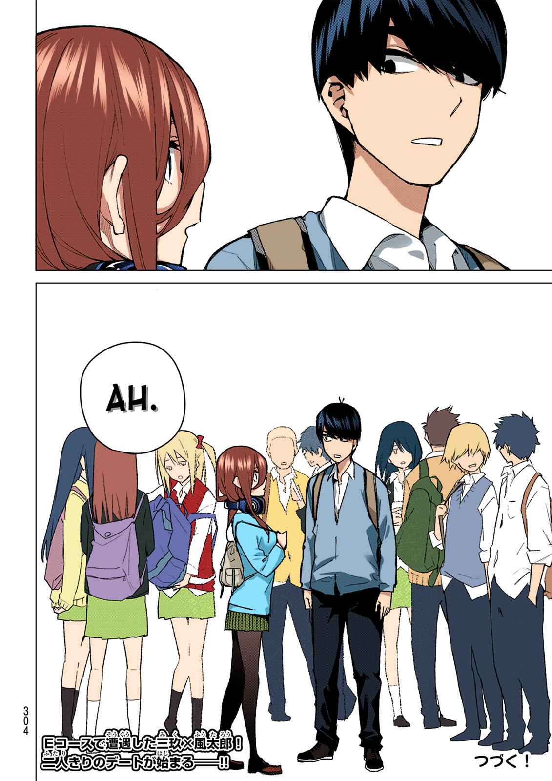 Page 20 Chapter 83 5Toubun no Hanayome (Fan Colored)