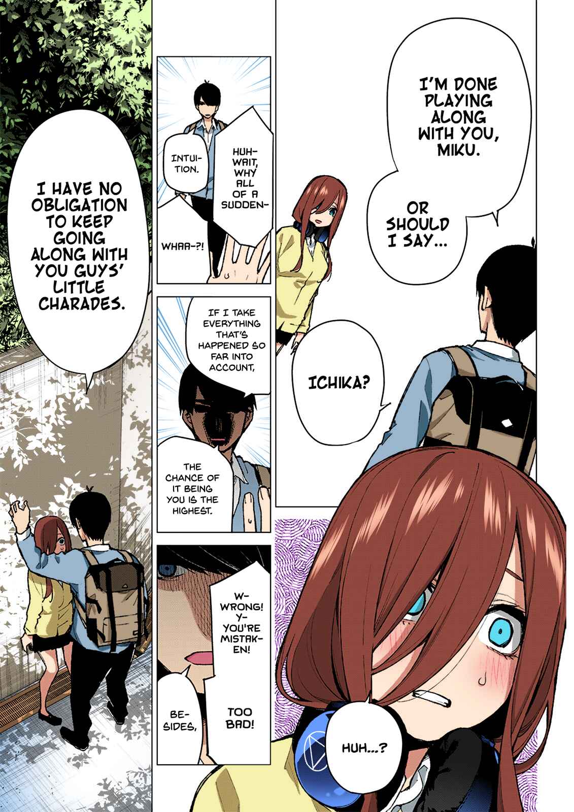 Page 3 Chapter 83 5Toubun no Hanayome (Fan Colored)