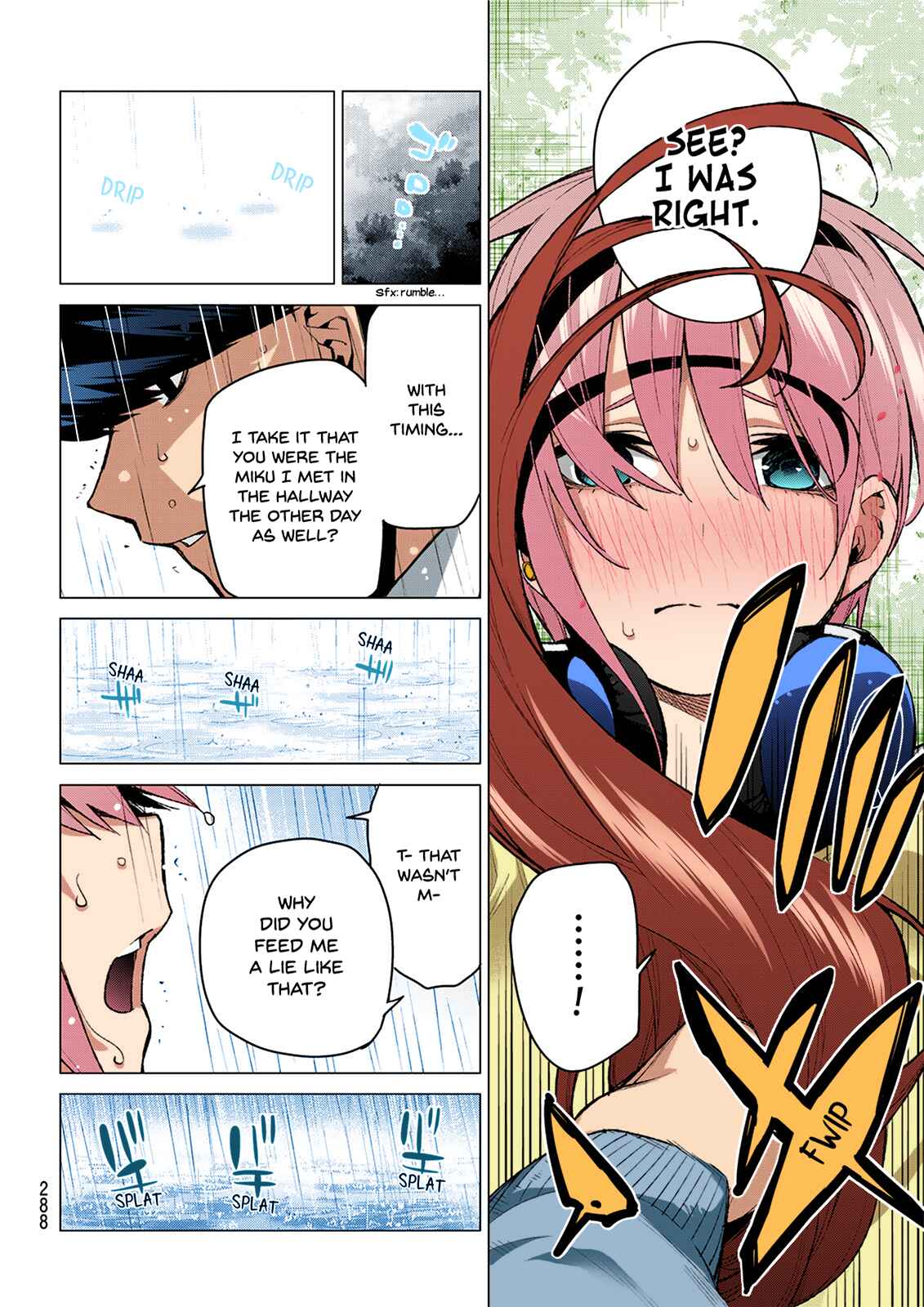 Page 4 Chapter 83 5Toubun no Hanayome (Fan Colored)