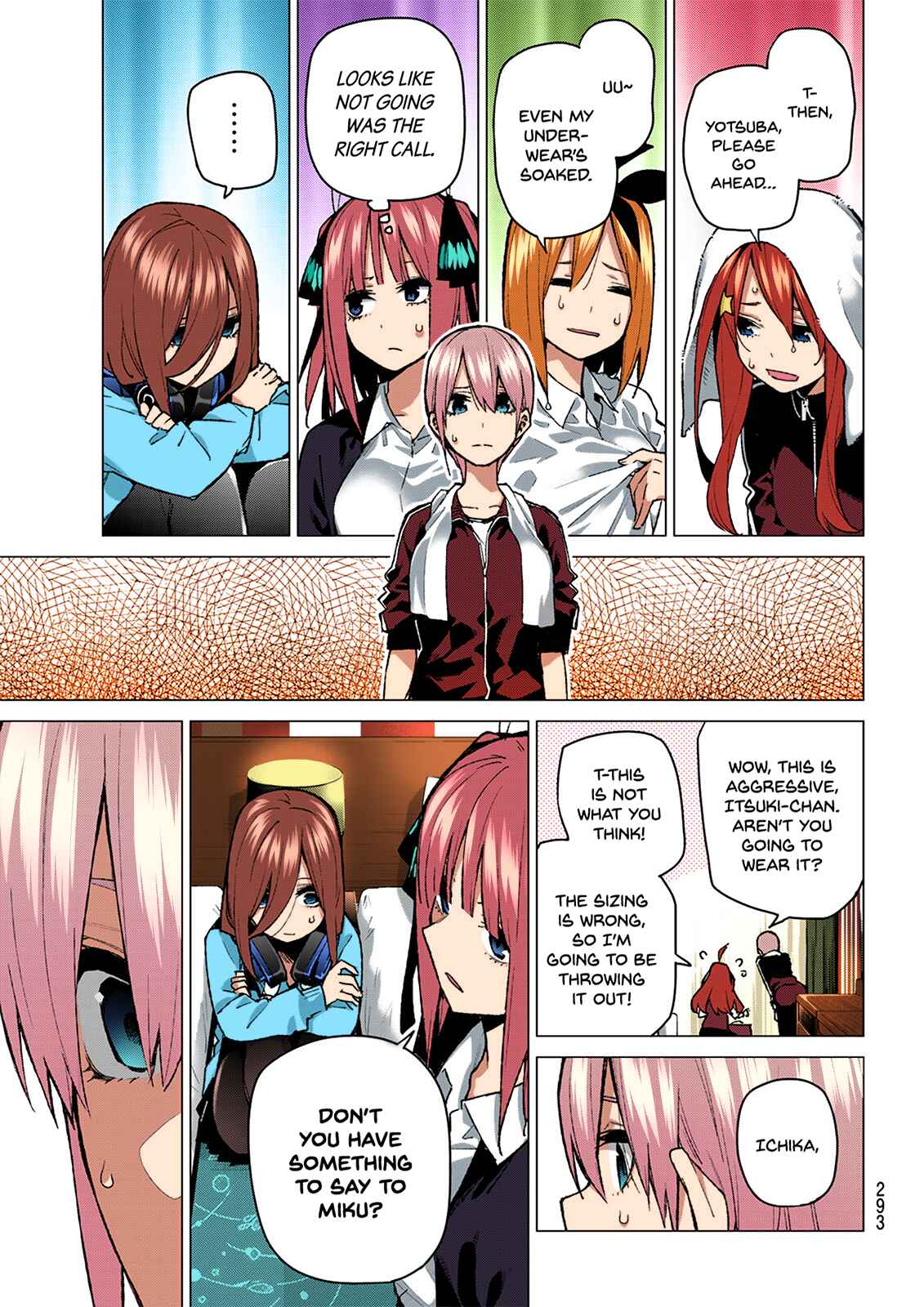 Page 9 Chapter 83 5Toubun no Hanayome (Fan Colored)