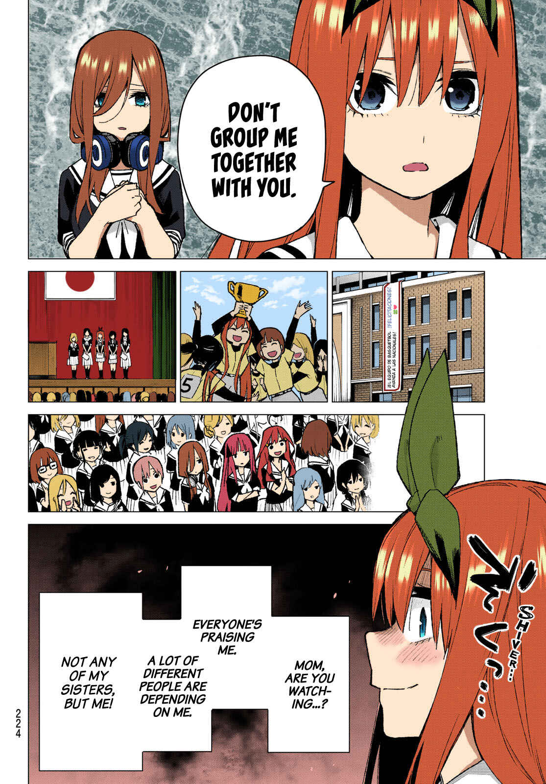Page 10 Chapter 89 5Toubun no Hanayome (Fan Colored)
