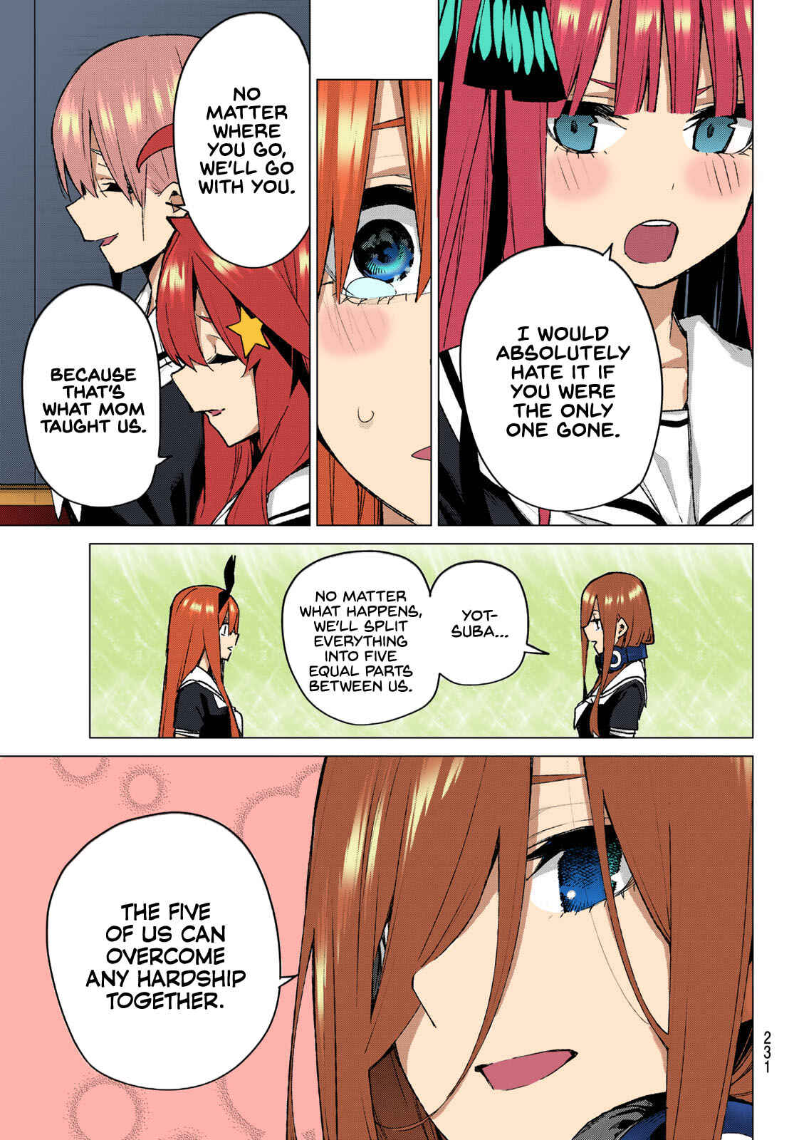 Page 16 Chapter 89 5Toubun no Hanayome (Fan Colored)