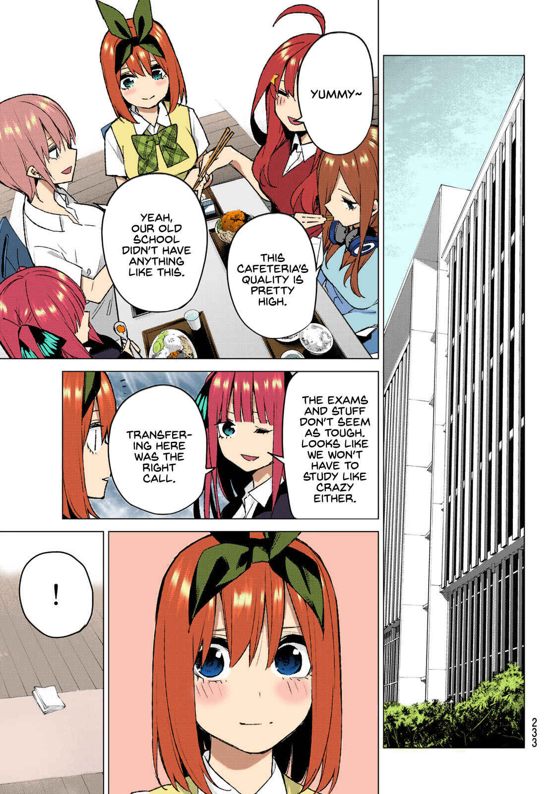 Page 18 Chapter 89 5Toubun no Hanayome (Fan Colored)