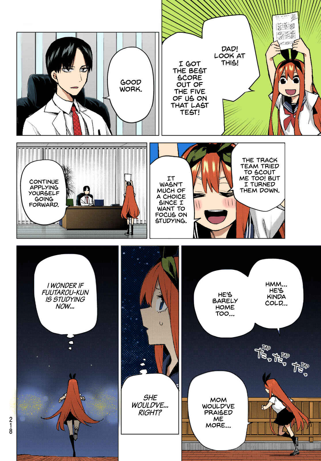Page 4 Chapter 89 5Toubun no Hanayome (Fan Colored)