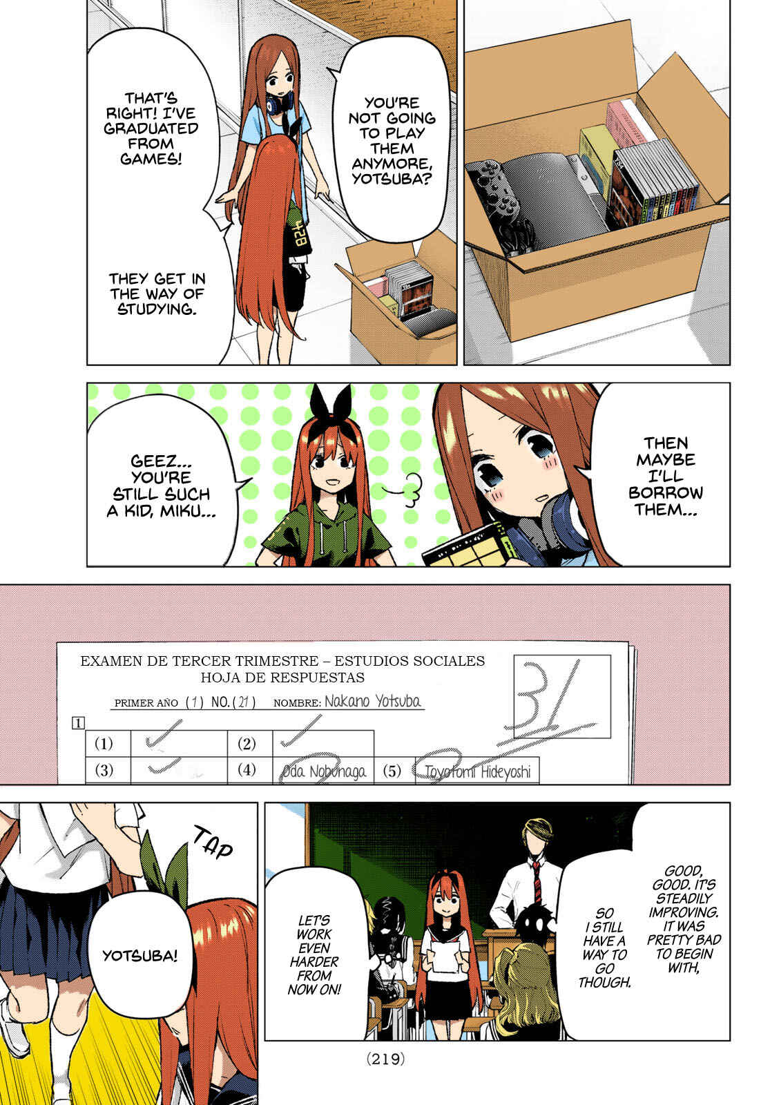 Page 5 Chapter 89 5Toubun no Hanayome (Fan Colored)