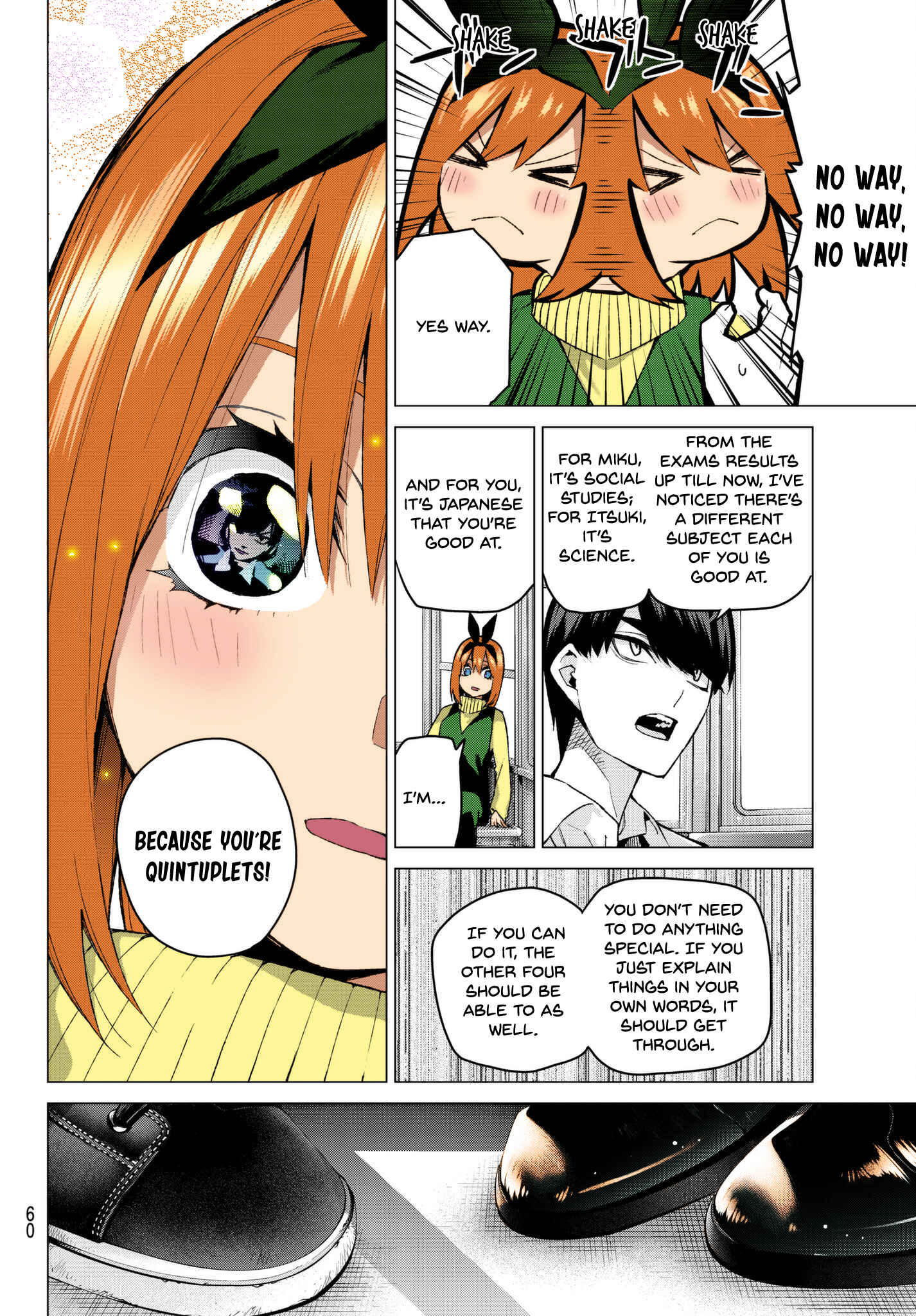 Page 16 Chapter 56 5Toubun no Hanayome (Fan Colored)