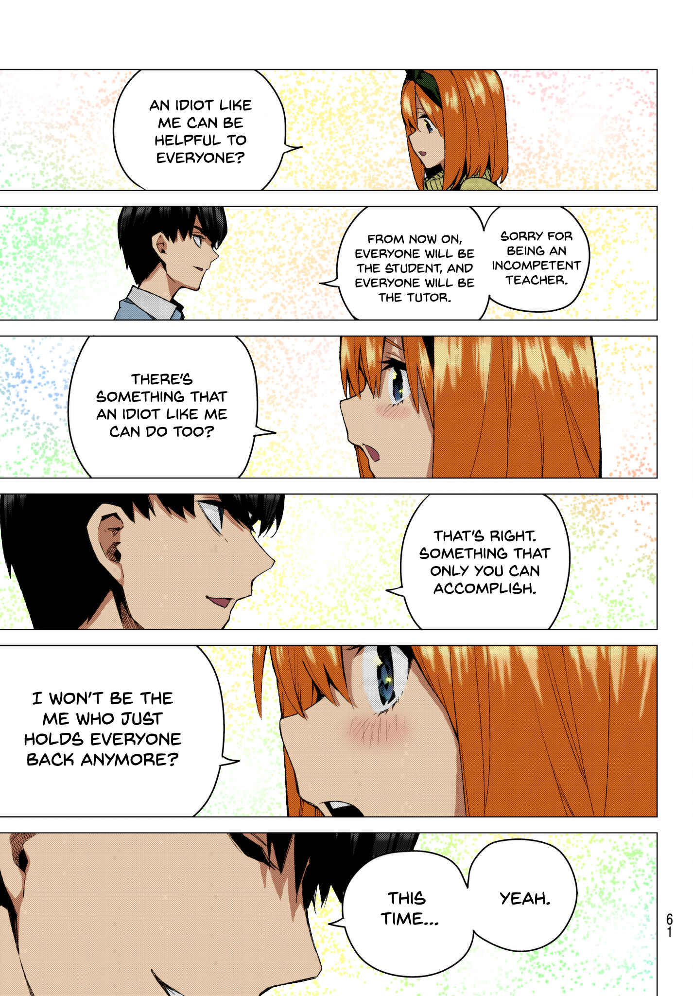 Page 17 Chapter 56 5Toubun no Hanayome (Fan Colored)