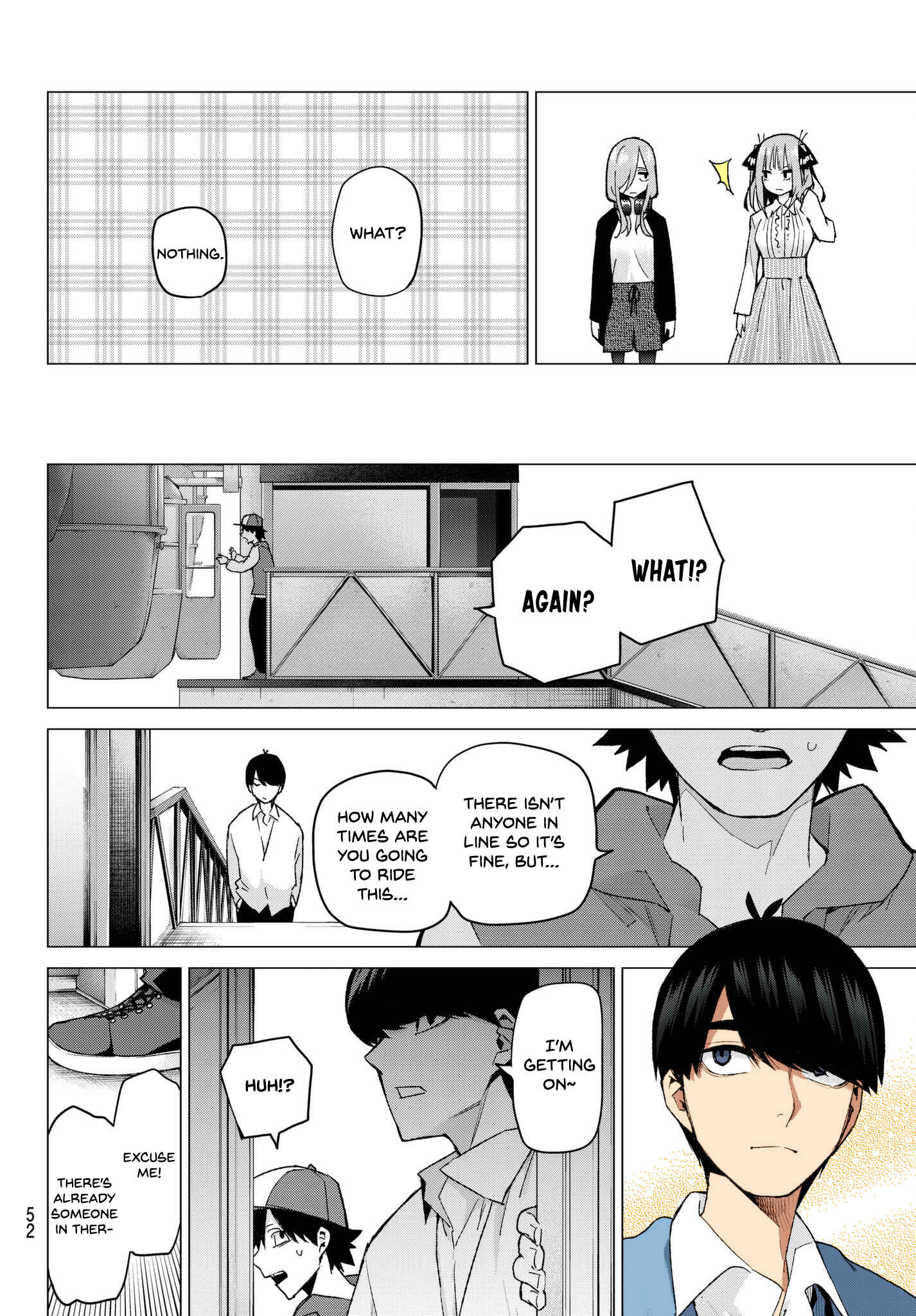 Page 8 Chapter 56 5Toubun no Hanayome (Fan Colored)