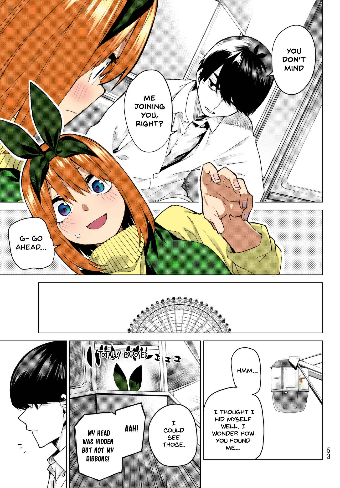 Page 9 Chapter 56 5Toubun no Hanayome (Fan Colored)