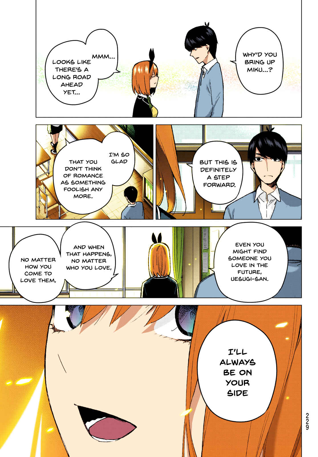 Page 15 Chapter 72 5Toubun no Hanayome (Fan Colored)