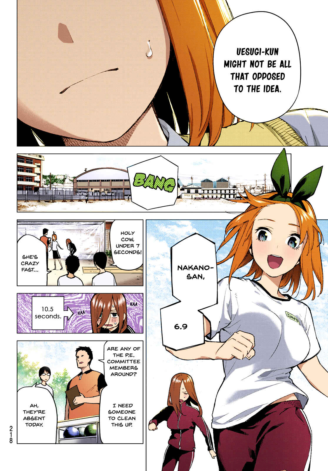 Page 4 Chapter 72 5Toubun no Hanayome (Fan Colored)