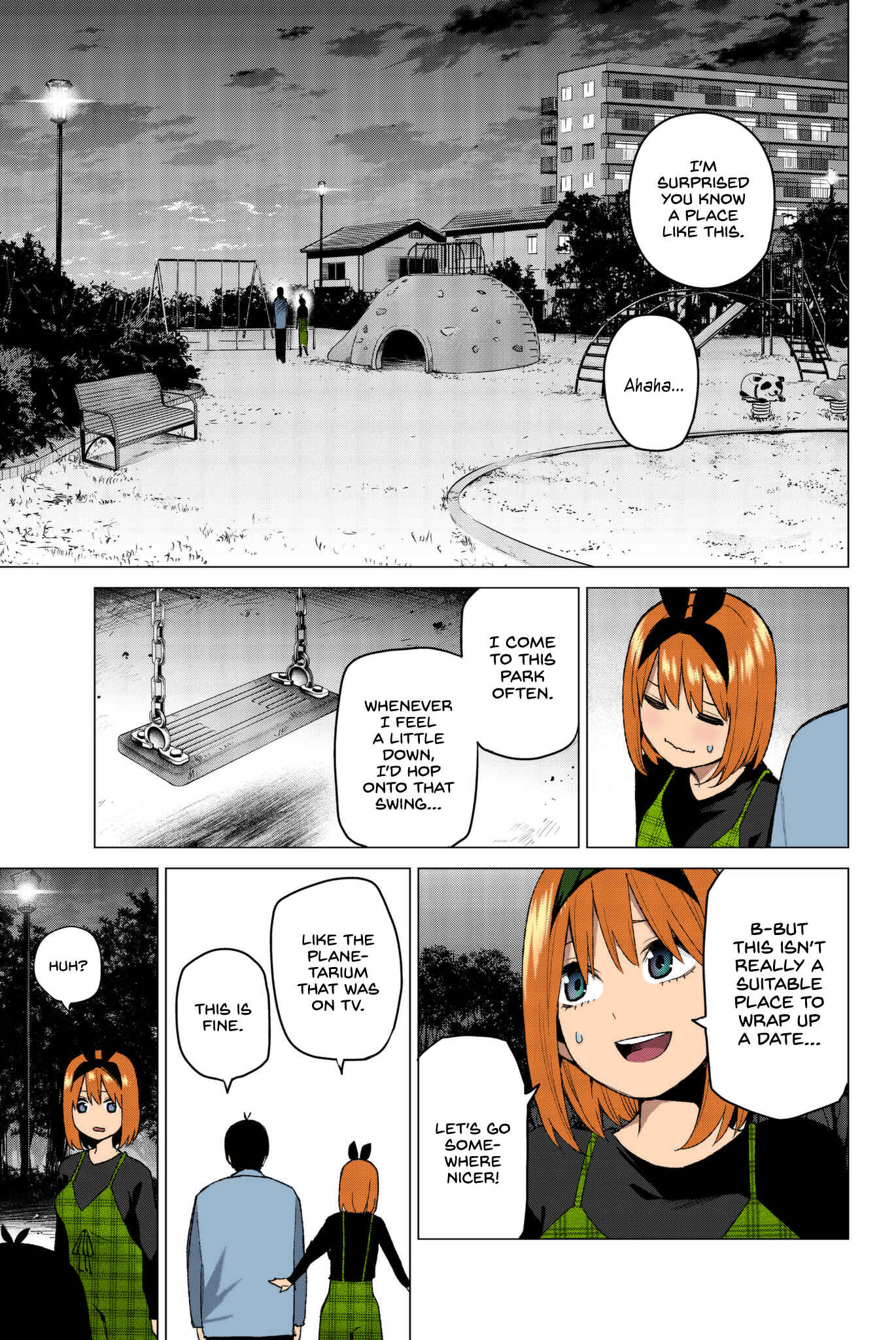 Page 11 Chapter 37 5Toubun no Hanayome (Fan Colored)
