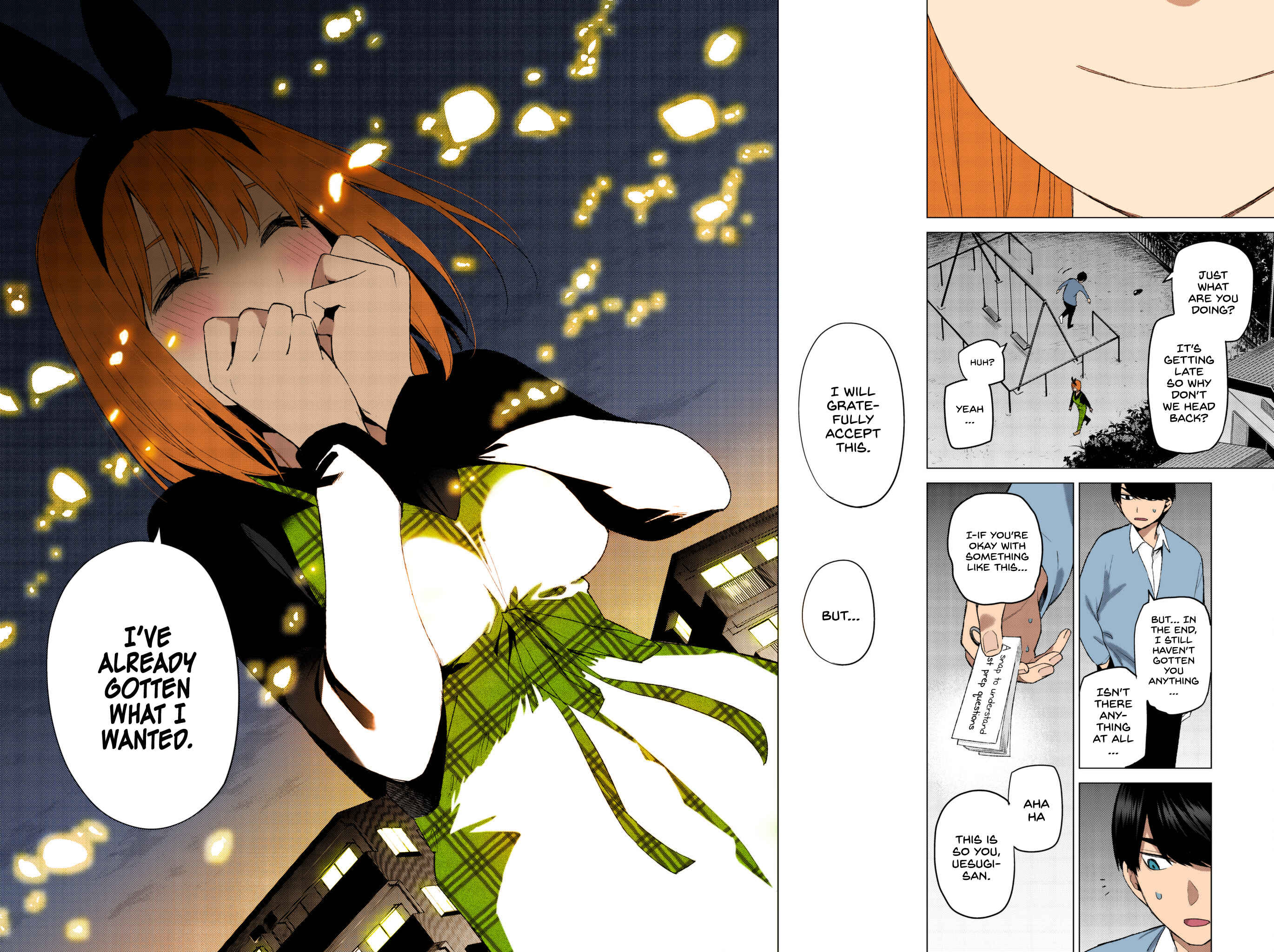 Page 17 Chapter 37 5Toubun no Hanayome (Fan Colored)
