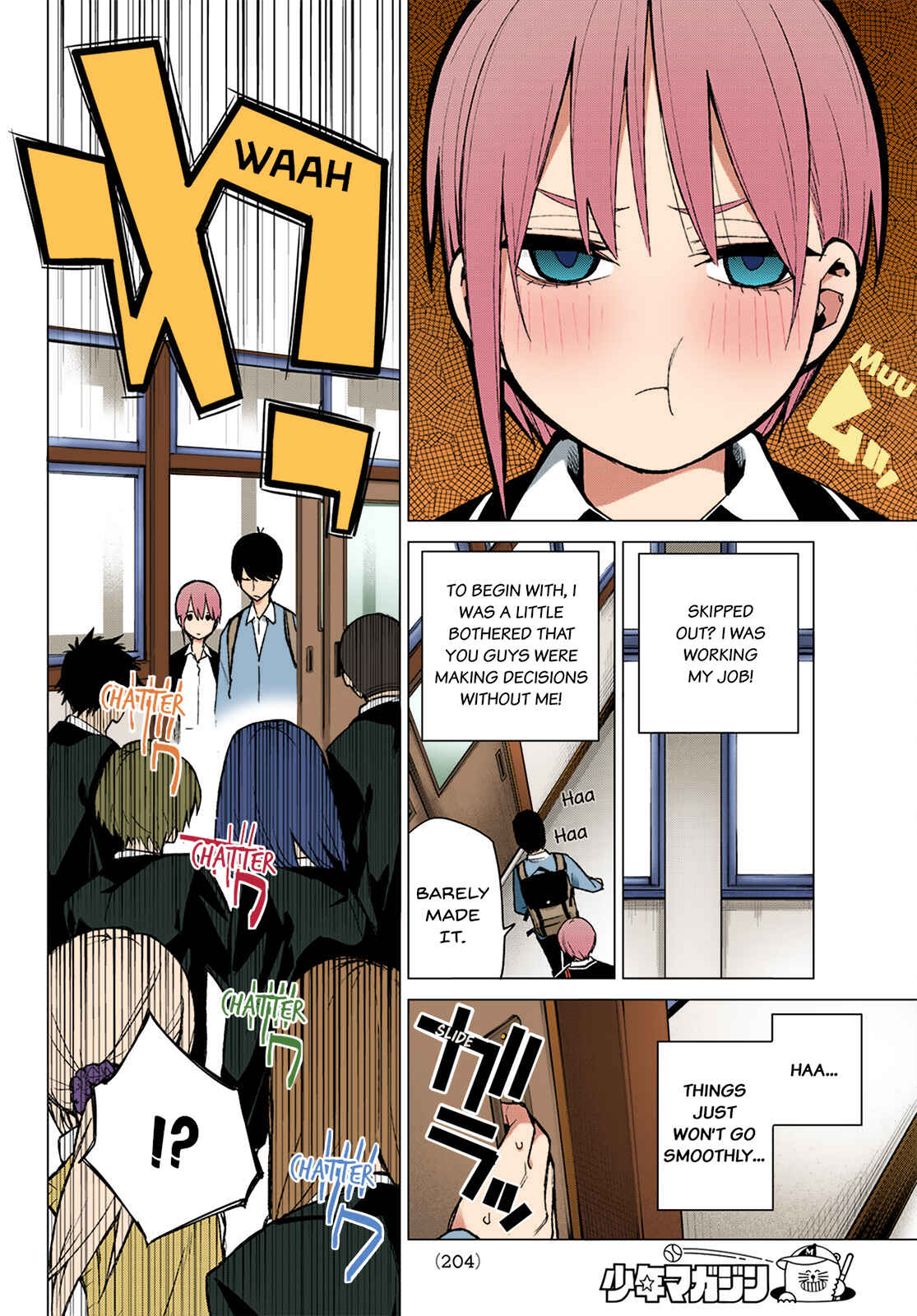 Page 10 Chapter 74 5Toubun no Hanayome (Fan Colored)