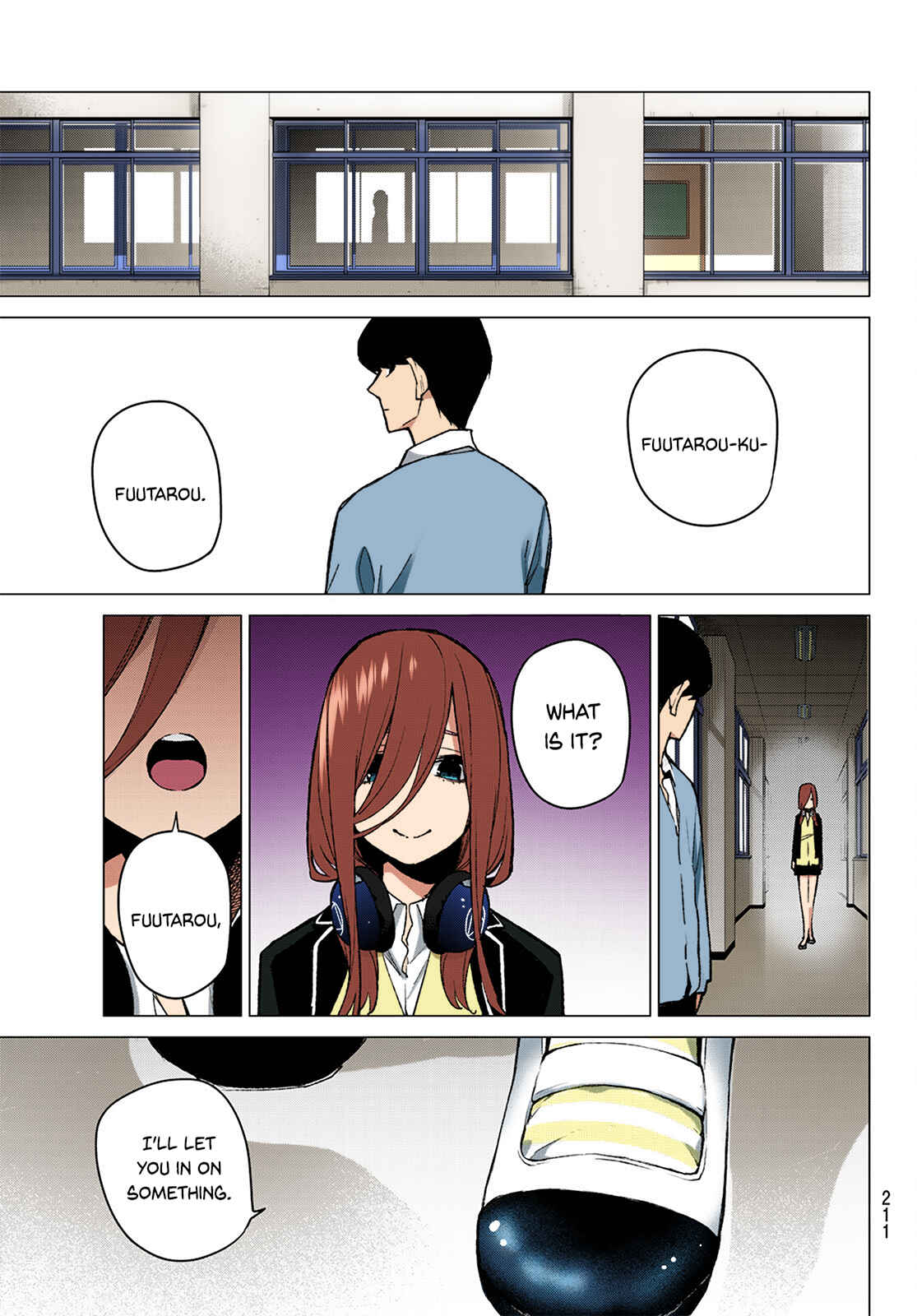 Page 17 Chapter 74 5Toubun no Hanayome (Fan Colored)