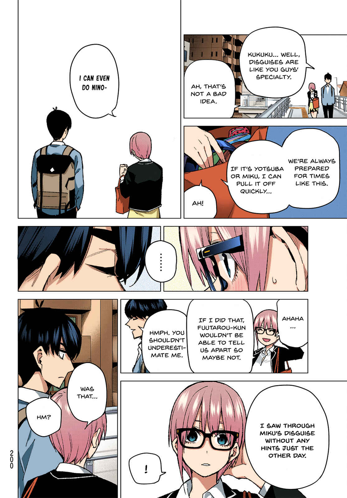 Page 6 Chapter 74 5Toubun no Hanayome (Fan Colored)