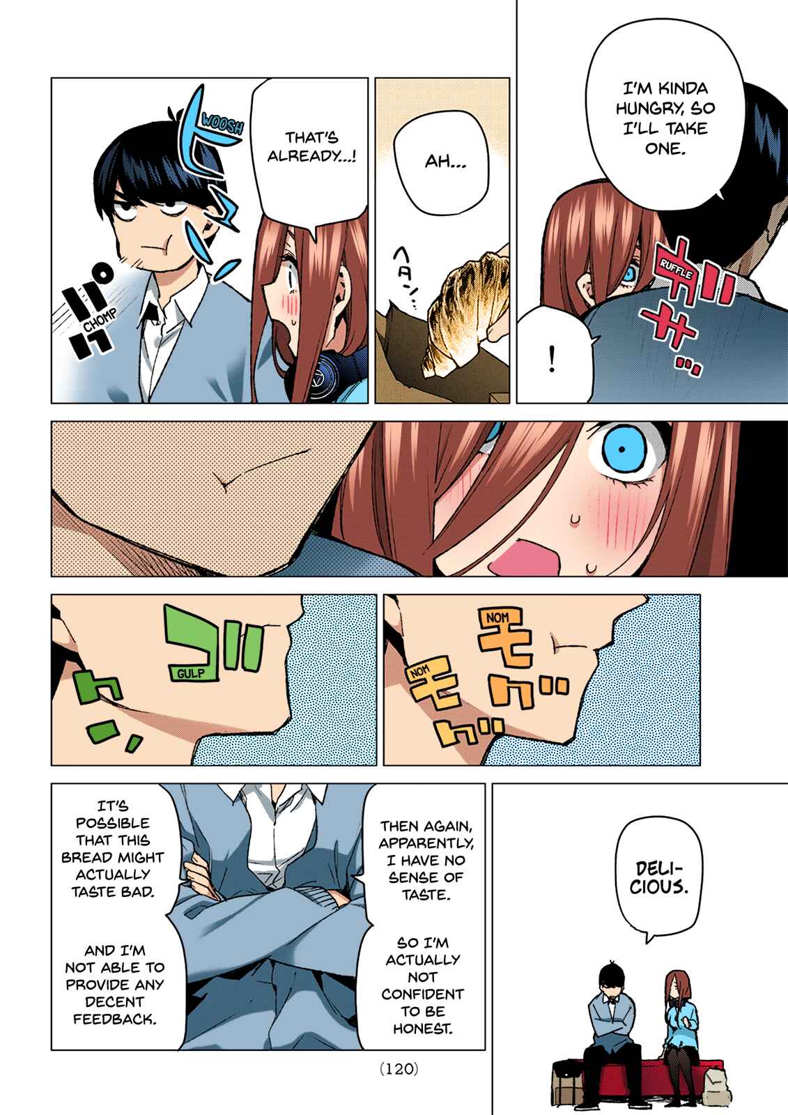 Page 14 Chapter 84 5Toubun no Hanayome (Fan Colored)