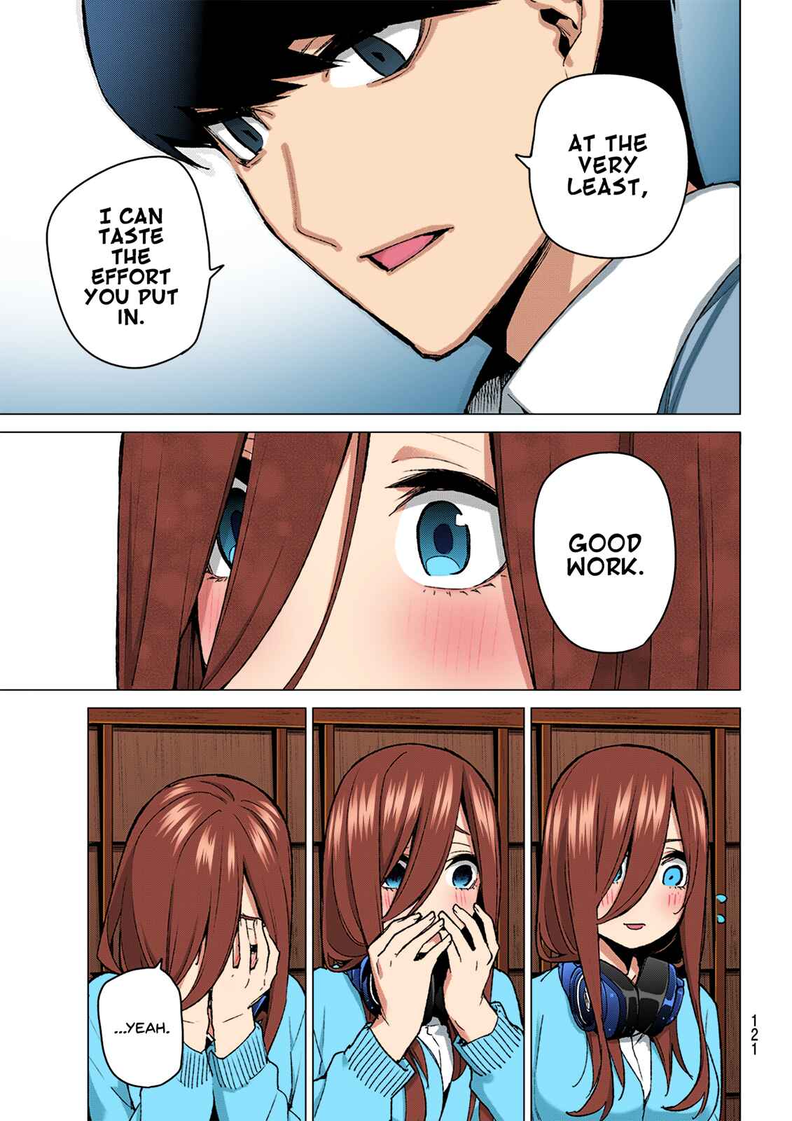 Page 15 Chapter 84 5Toubun no Hanayome (Fan Colored)