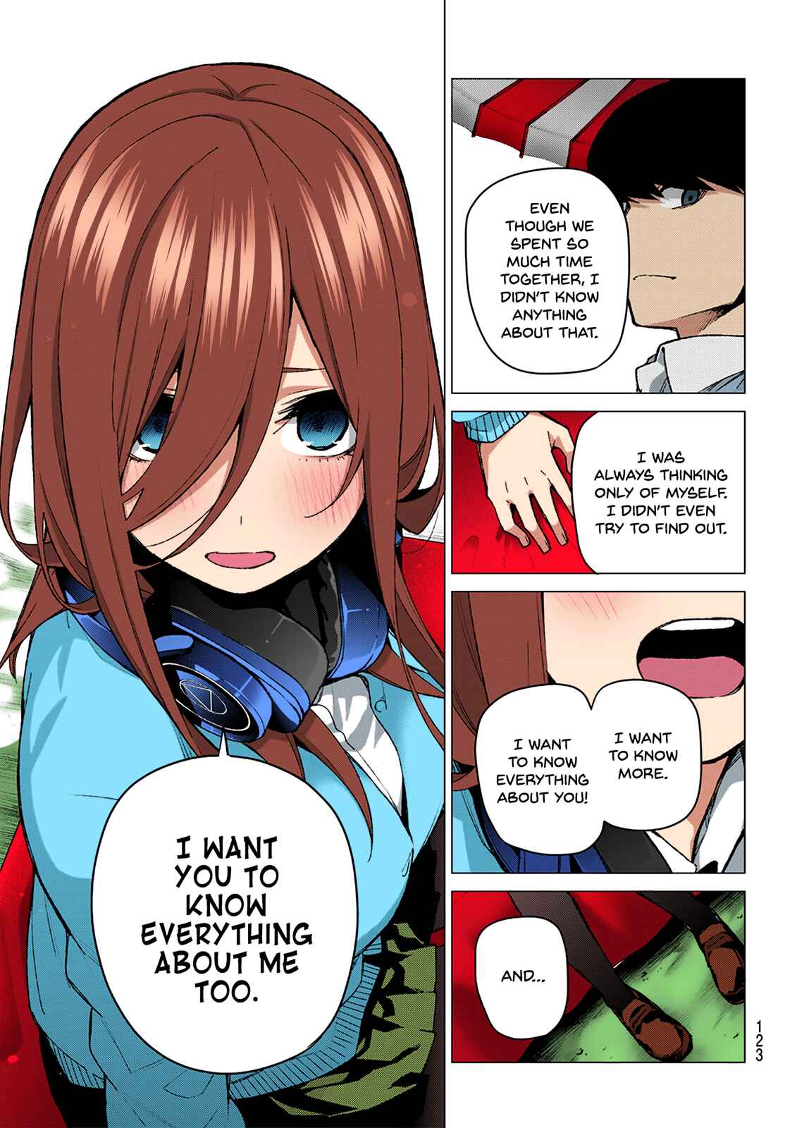 Page 17 Chapter 84 5Toubun no Hanayome (Fan Colored)