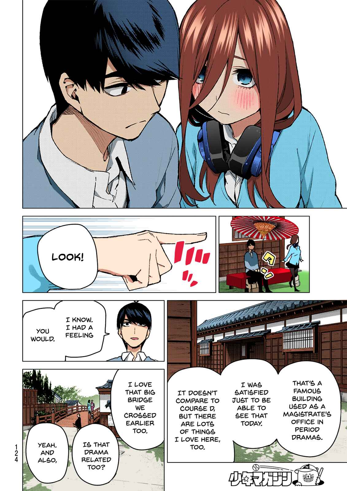 Page 18 Chapter 84 5Toubun no Hanayome (Fan Colored)
