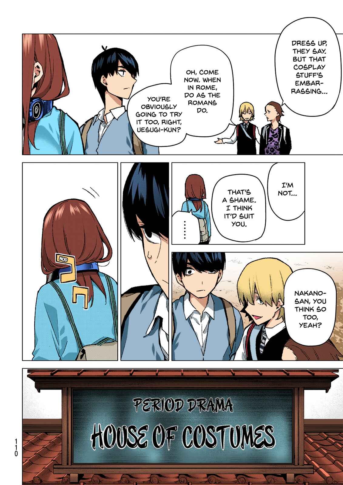 Page 4 Chapter 84 5Toubun no Hanayome (Fan Colored)