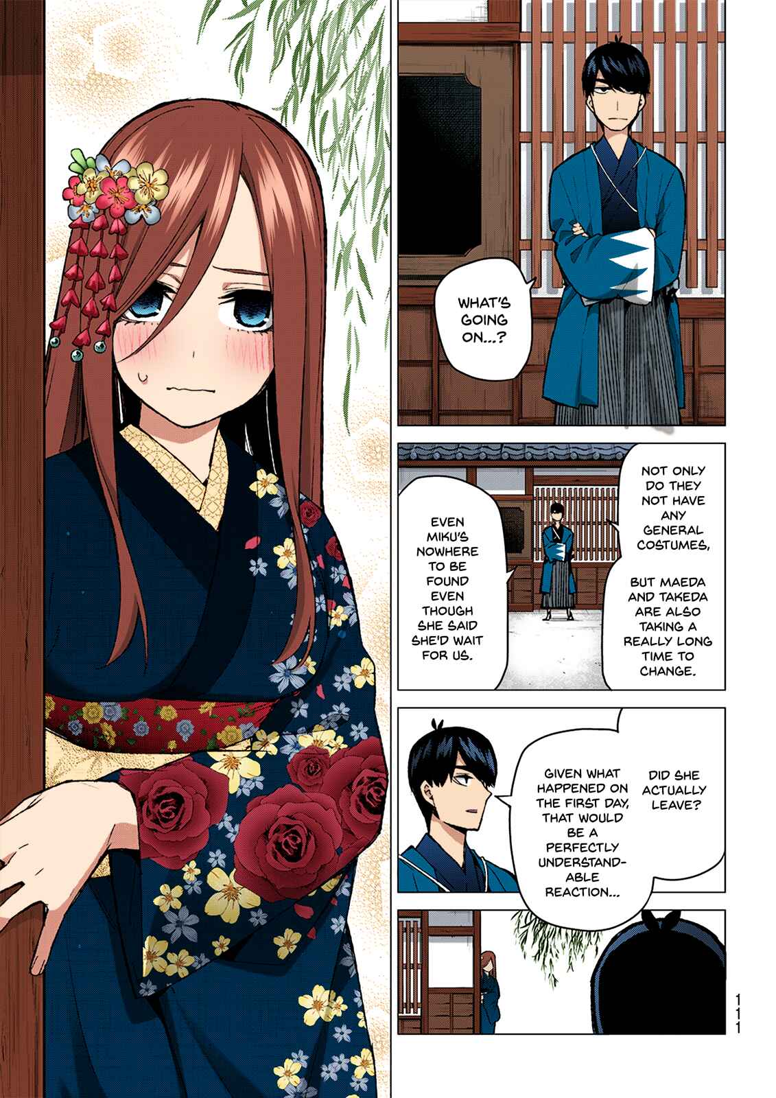 Page 5 Chapter 84 5Toubun no Hanayome (Fan Colored)