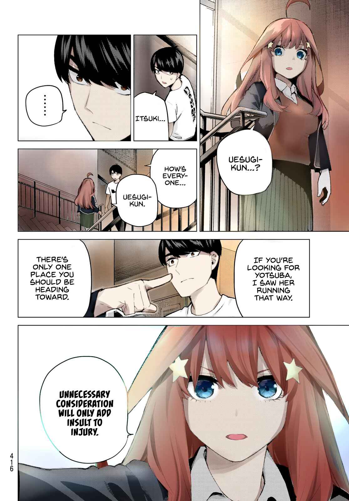 Page 10 Chapter 114 5Toubun no Hanayome (Fan Colored)