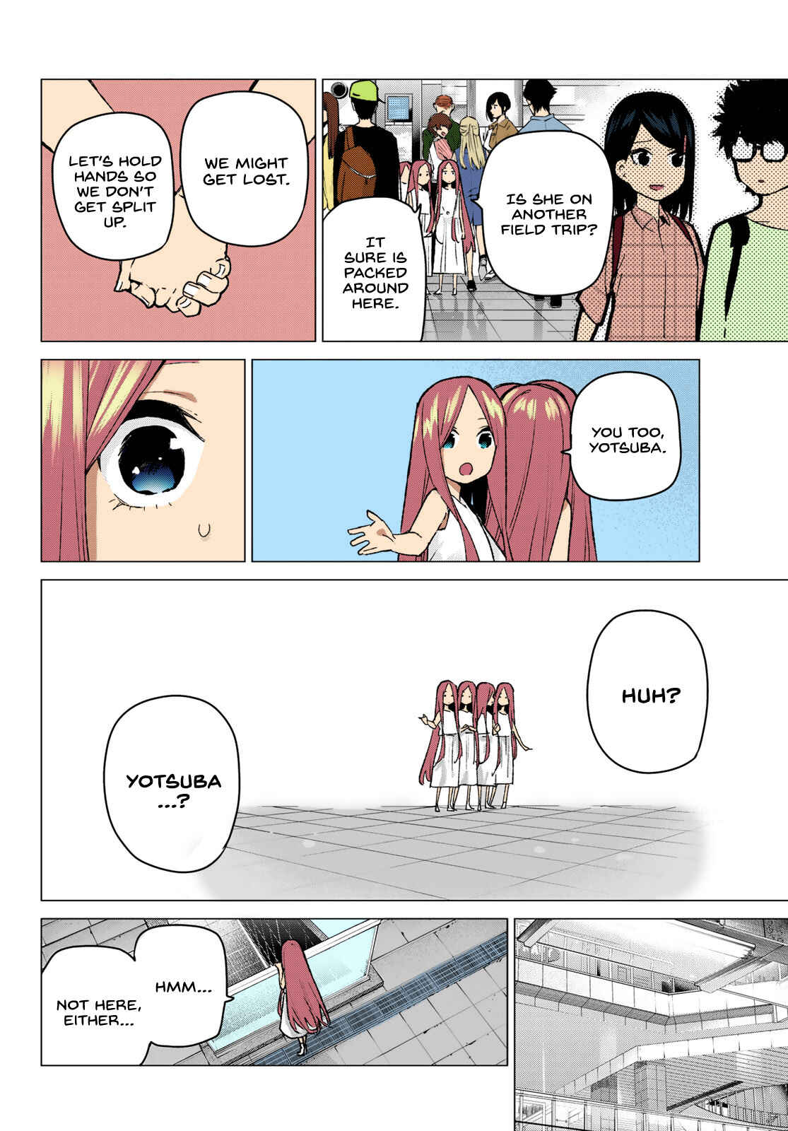 Page 17 Chapter 87 5Toubun no Hanayome (Fan Colored)