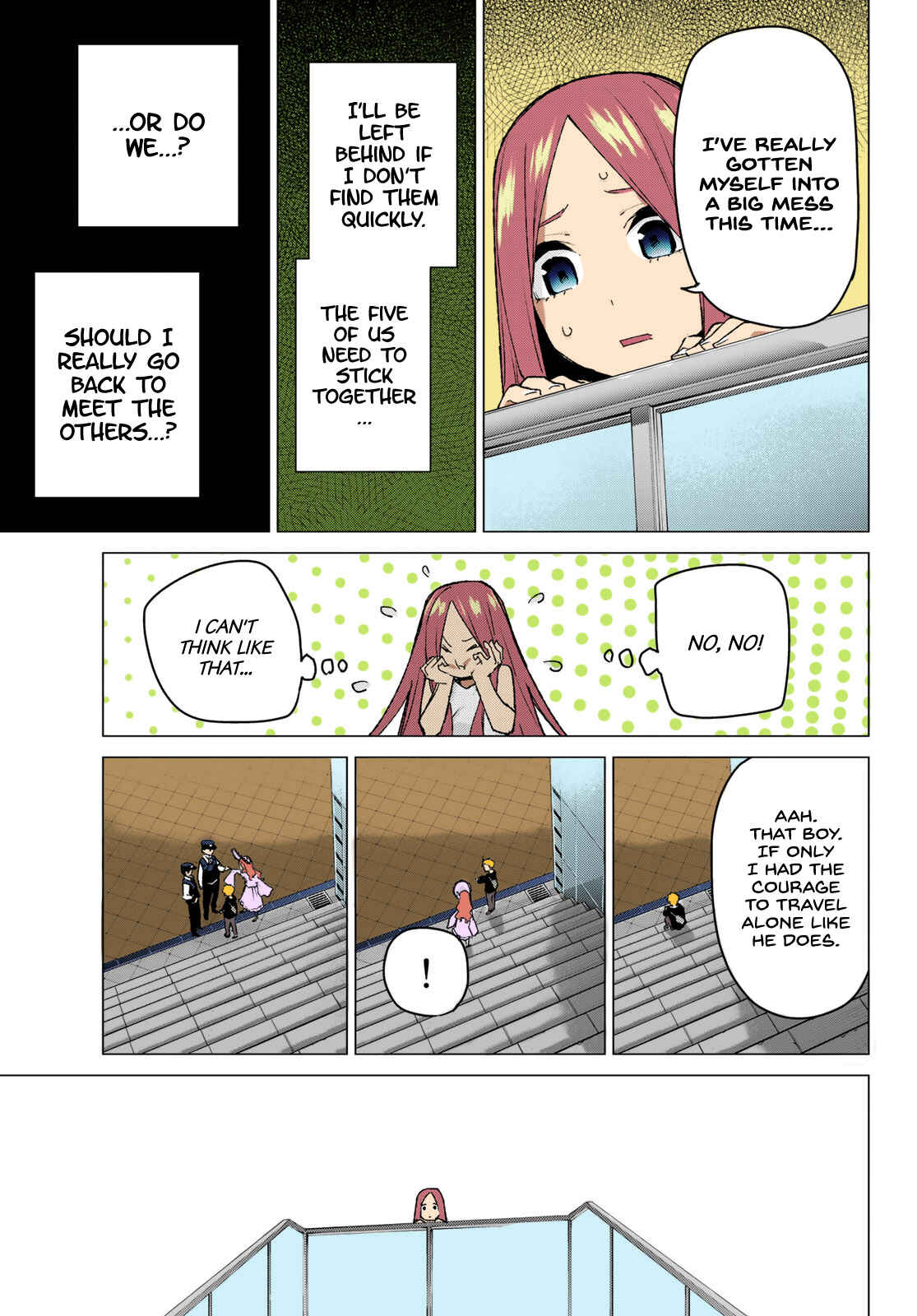 Page 18 Chapter 87 5Toubun no Hanayome (Fan Colored)