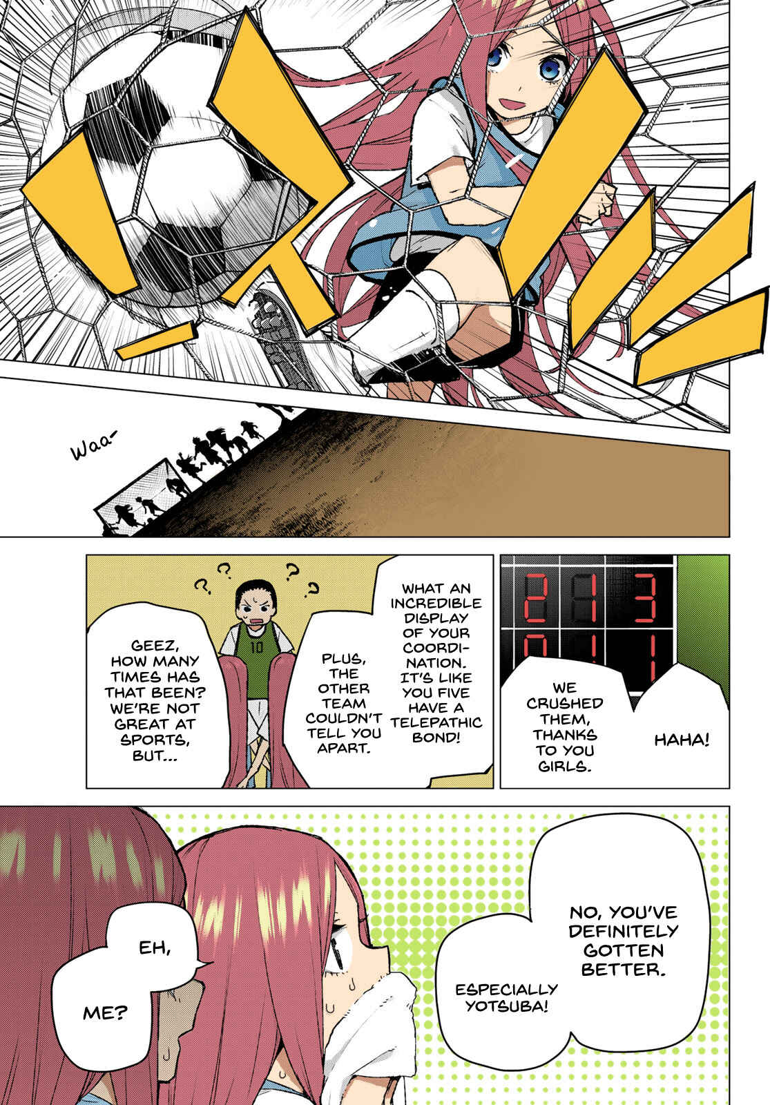 Page 6 Chapter 87 5Toubun no Hanayome (Fan Colored)