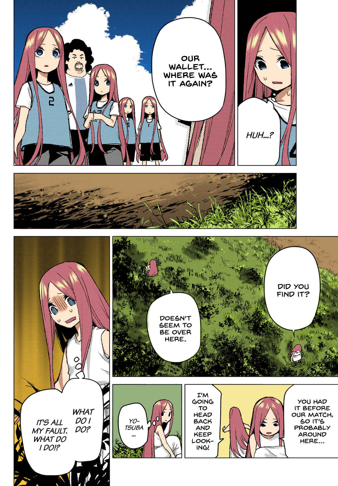 Page 9 Chapter 87 5Toubun no Hanayome (Fan Colored)