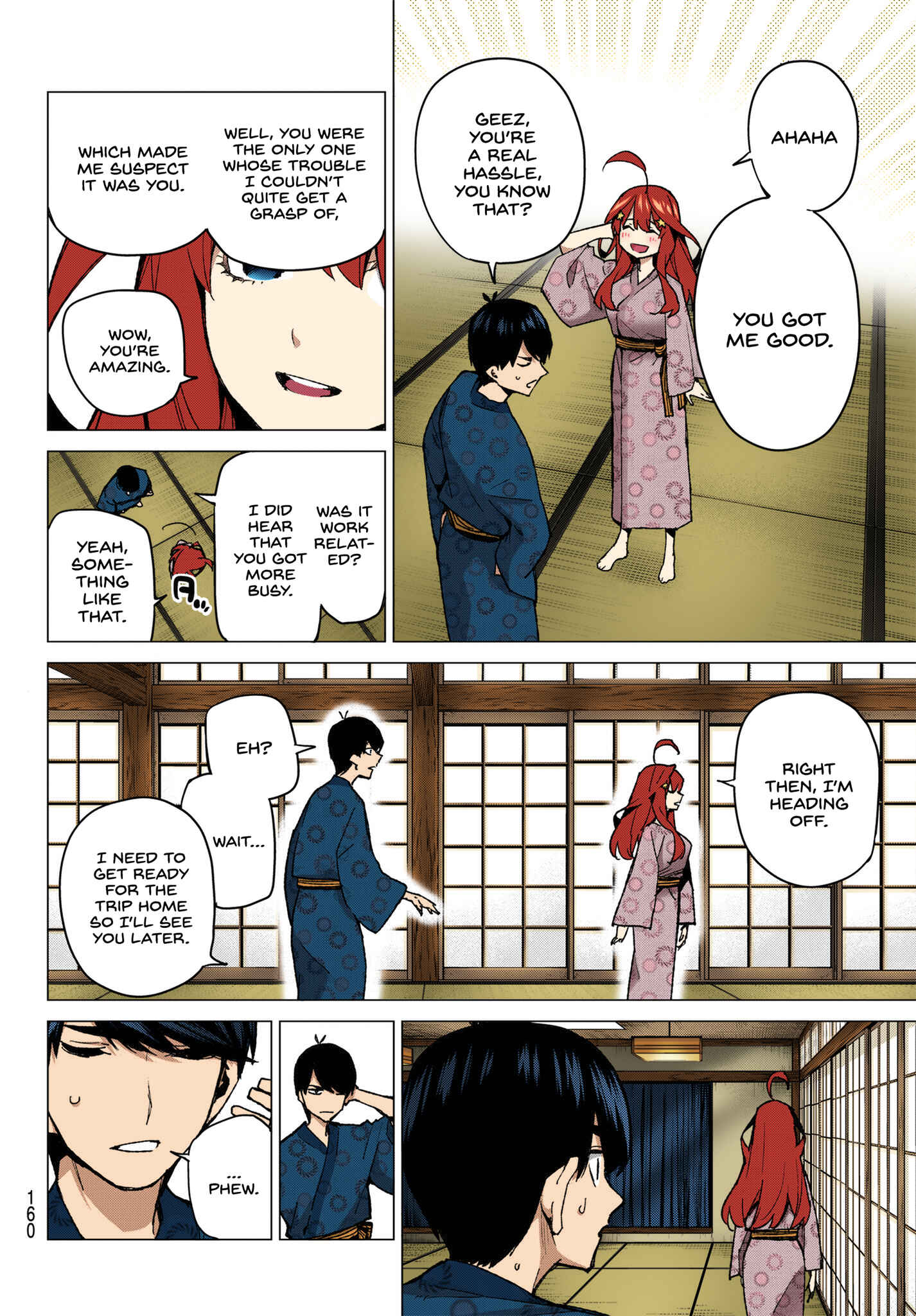 Page 12 Chapter 67 5Toubun no Hanayome (Fan Colored)