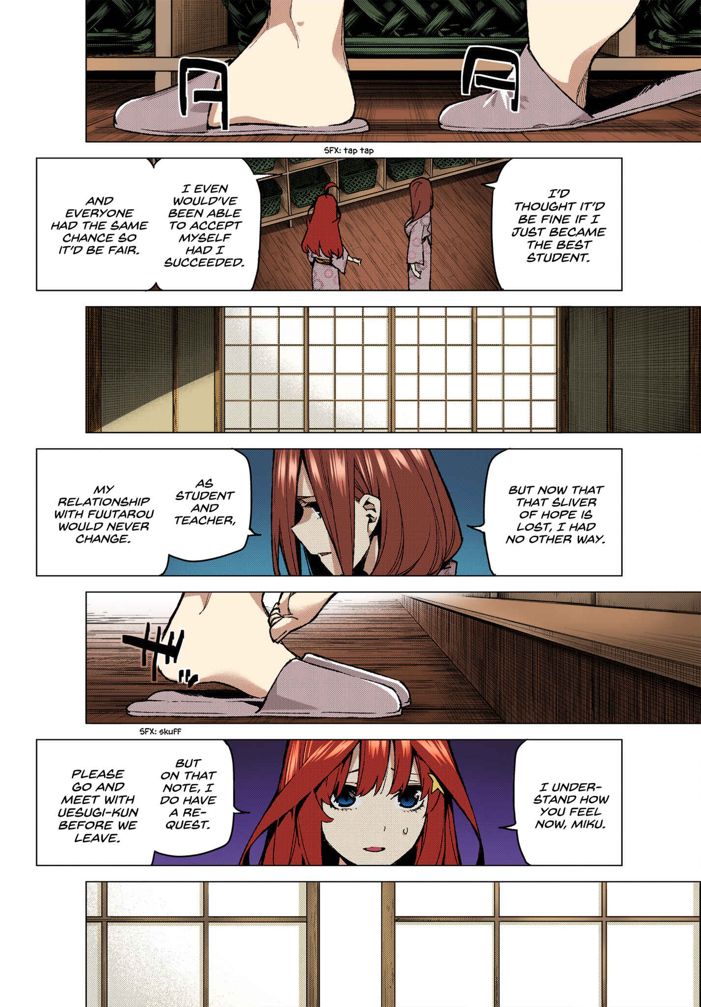 Page 4 Chapter 67 5Toubun no Hanayome (Fan Colored)