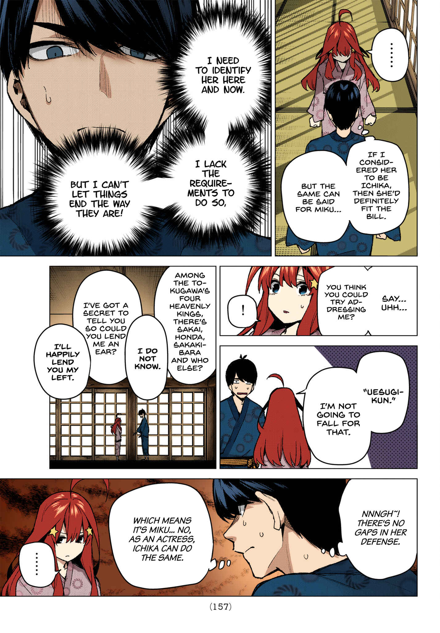 Page 9 Chapter 67 5Toubun no Hanayome (Fan Colored)