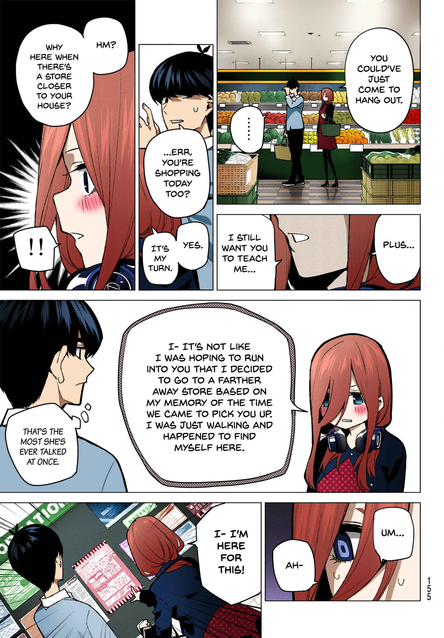 Page 7 Chapter 61 5Toubun no Hanayome (Fan Colored)