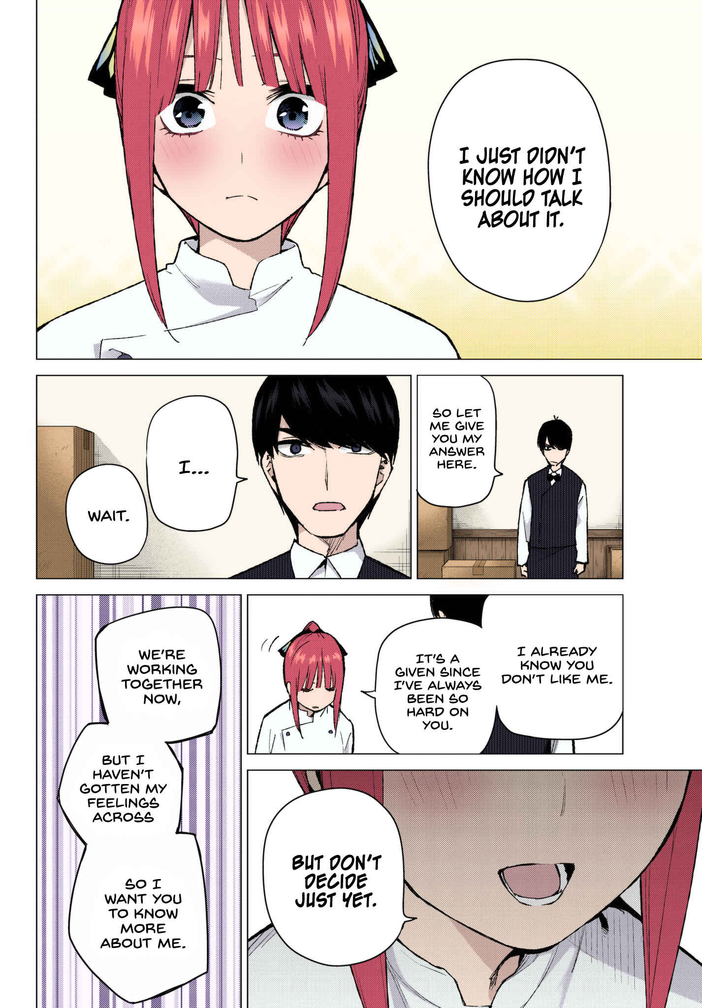 Page 14 Chapter 71 5Toubun no Hanayome (Fan Colored)