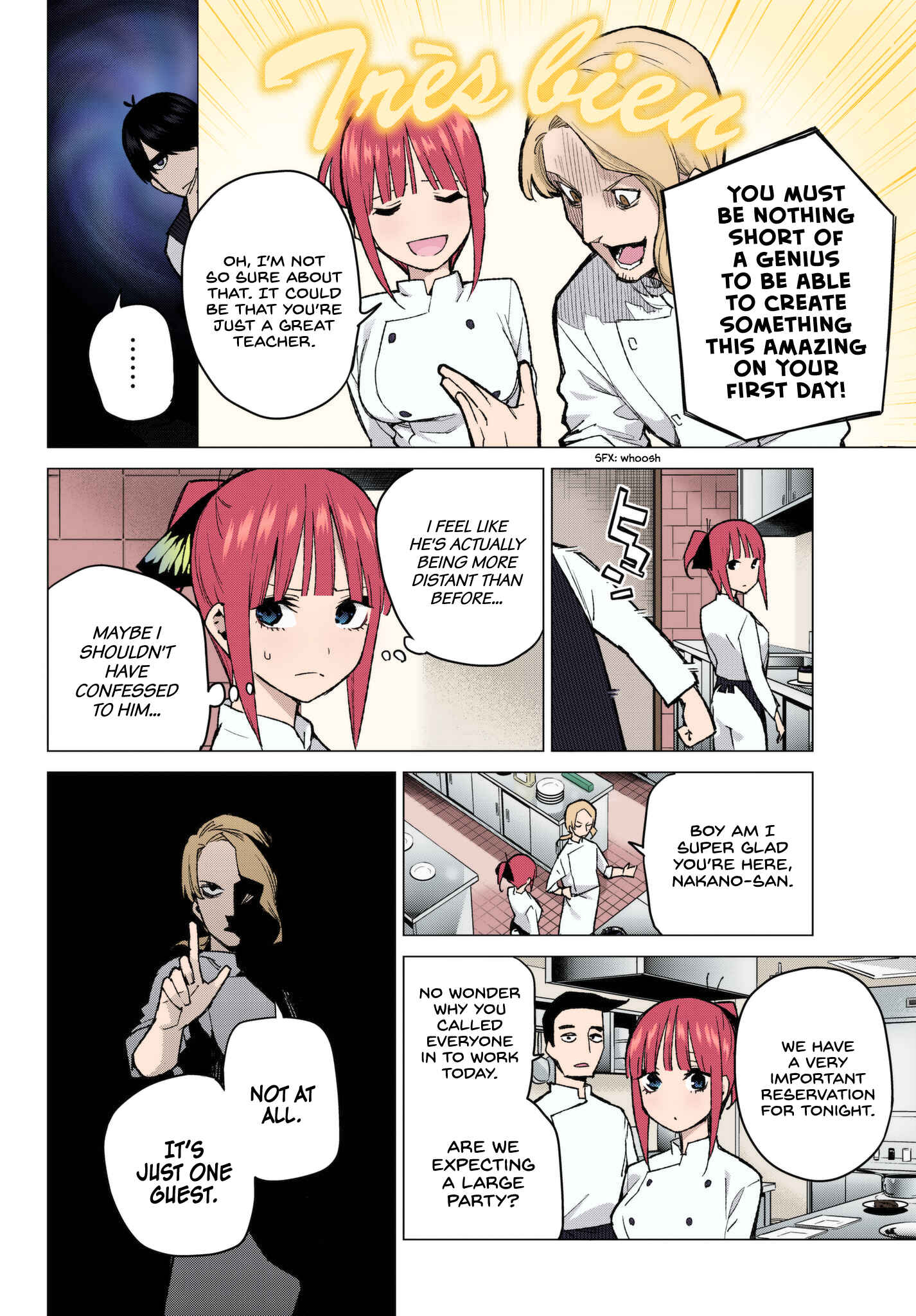 Page 6 Chapter 71 5Toubun no Hanayome (Fan Colored)