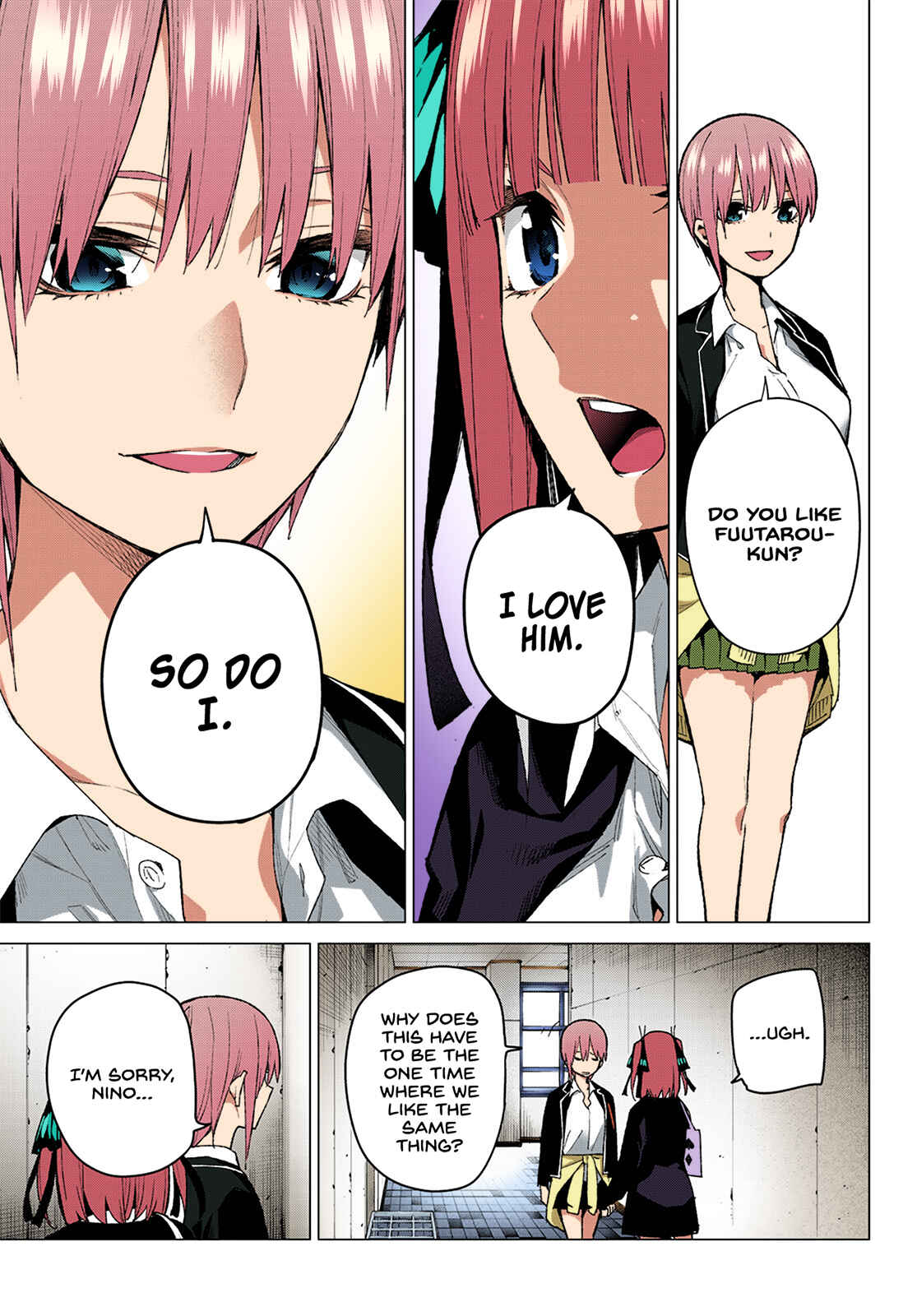 Page 11 Chapter 75 5Toubun no Hanayome (Fan Colored)