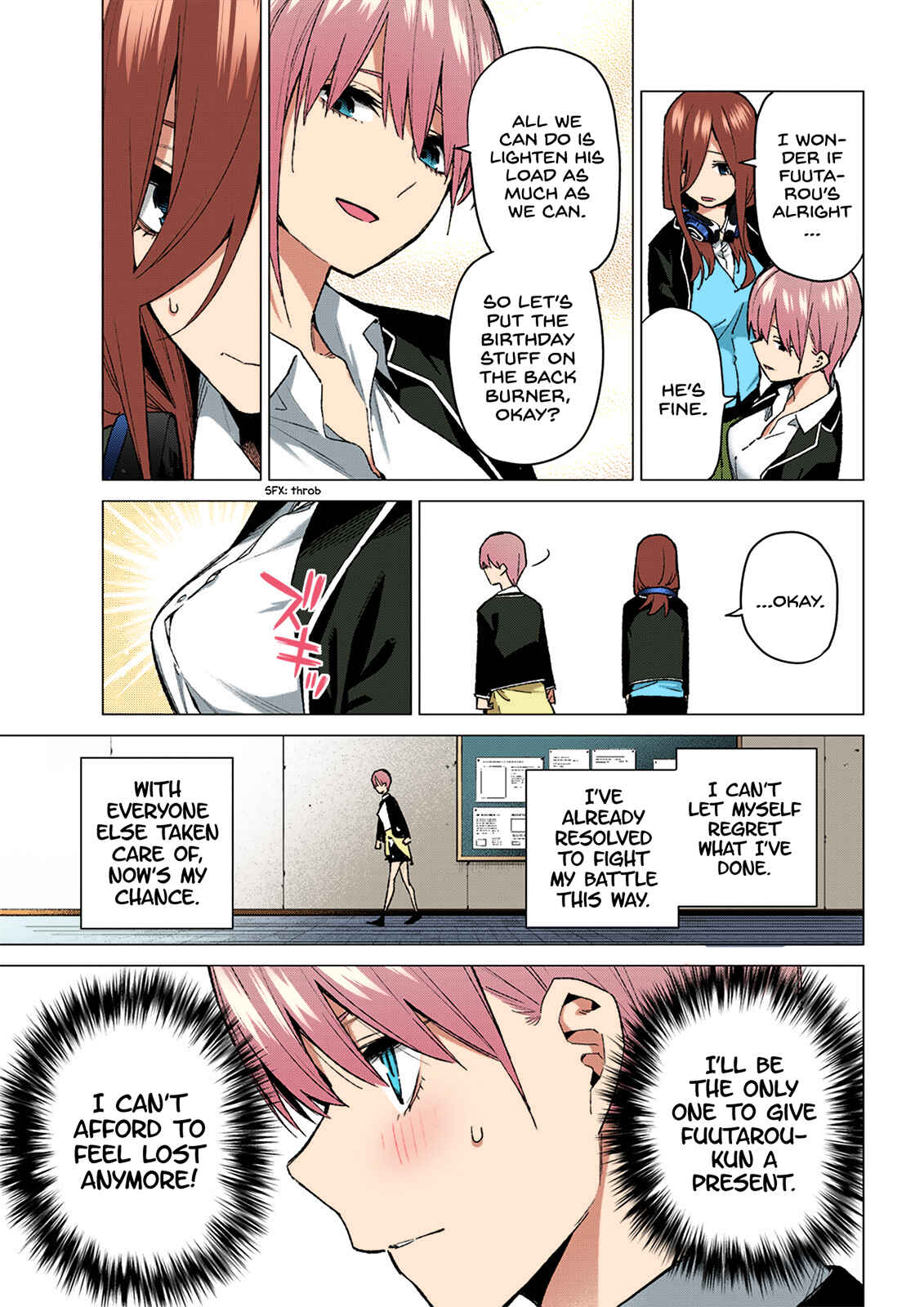 Page 7 Chapter 75 5Toubun no Hanayome (Fan Colored)