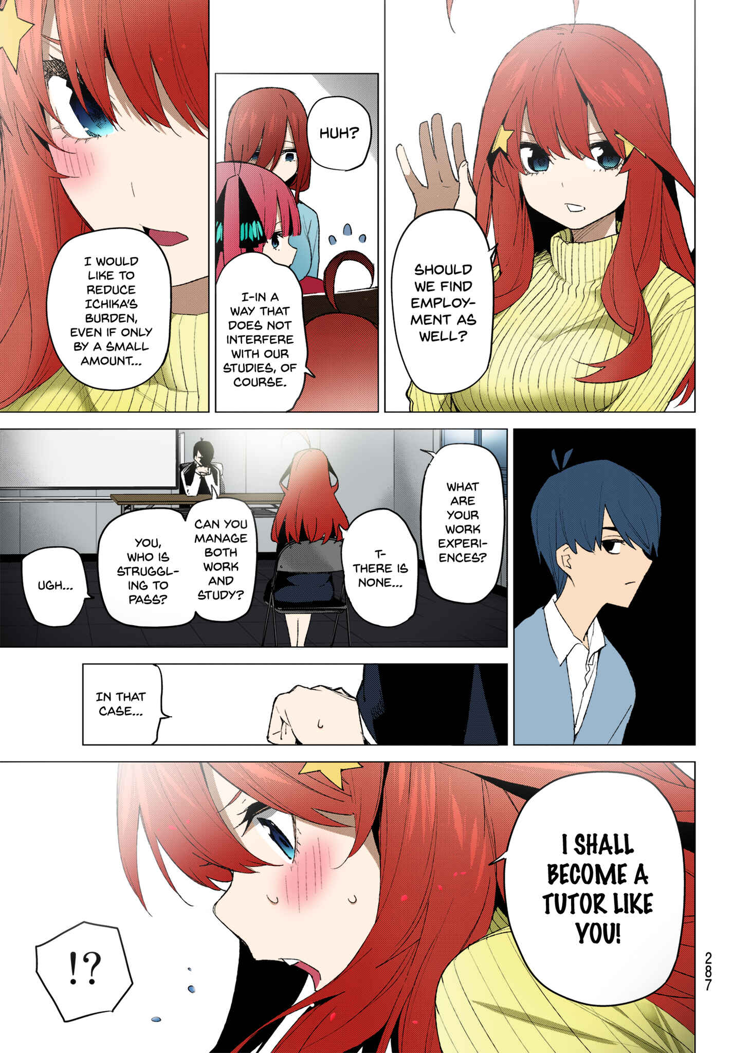 Page 11 Chapter 52 5Toubun no Hanayome (Fan Colored)