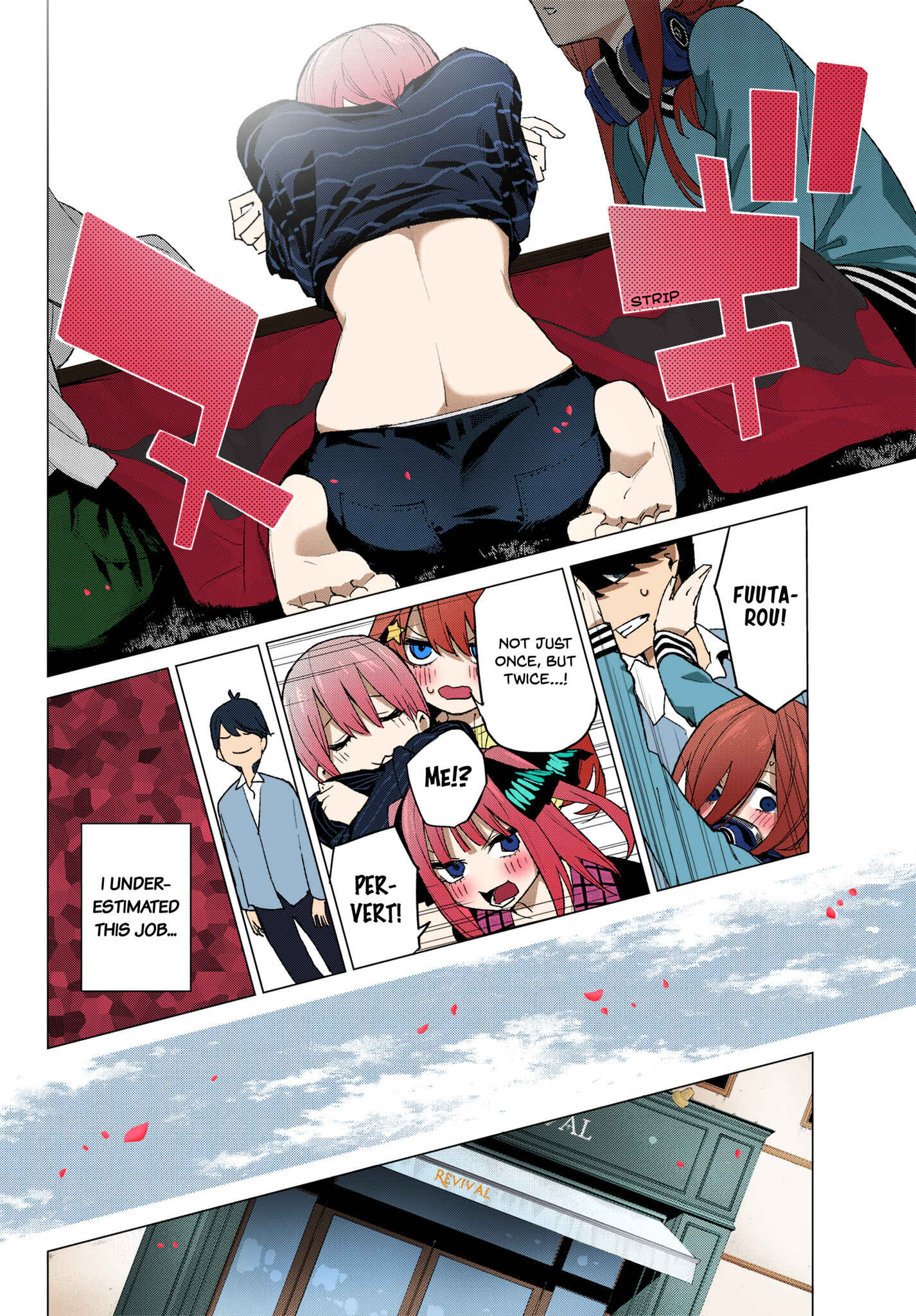 Page 16 Chapter 52 5Toubun no Hanayome (Fan Colored)