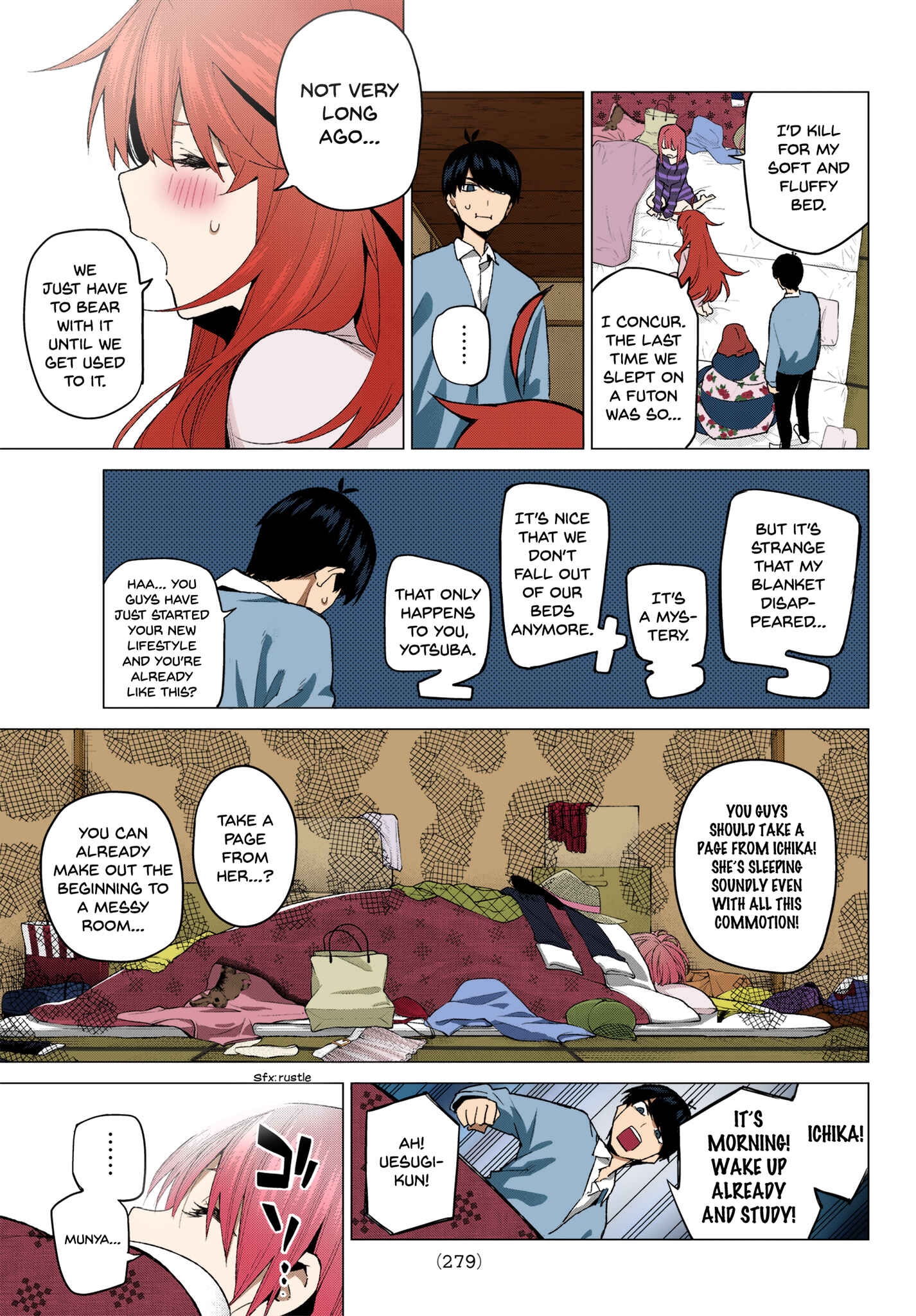Page 3 Chapter 52 5Toubun no Hanayome (Fan Colored)
