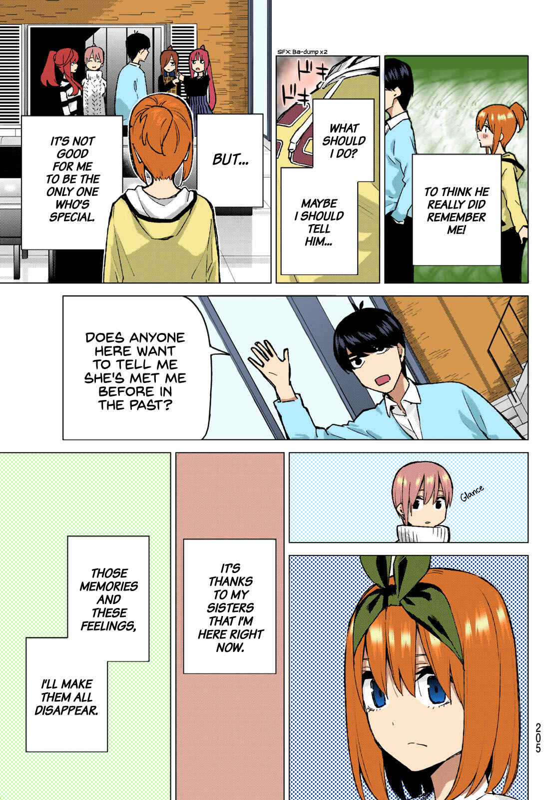 Page 9 Chapter 90 5Toubun no Hanayome (Fan Colored)